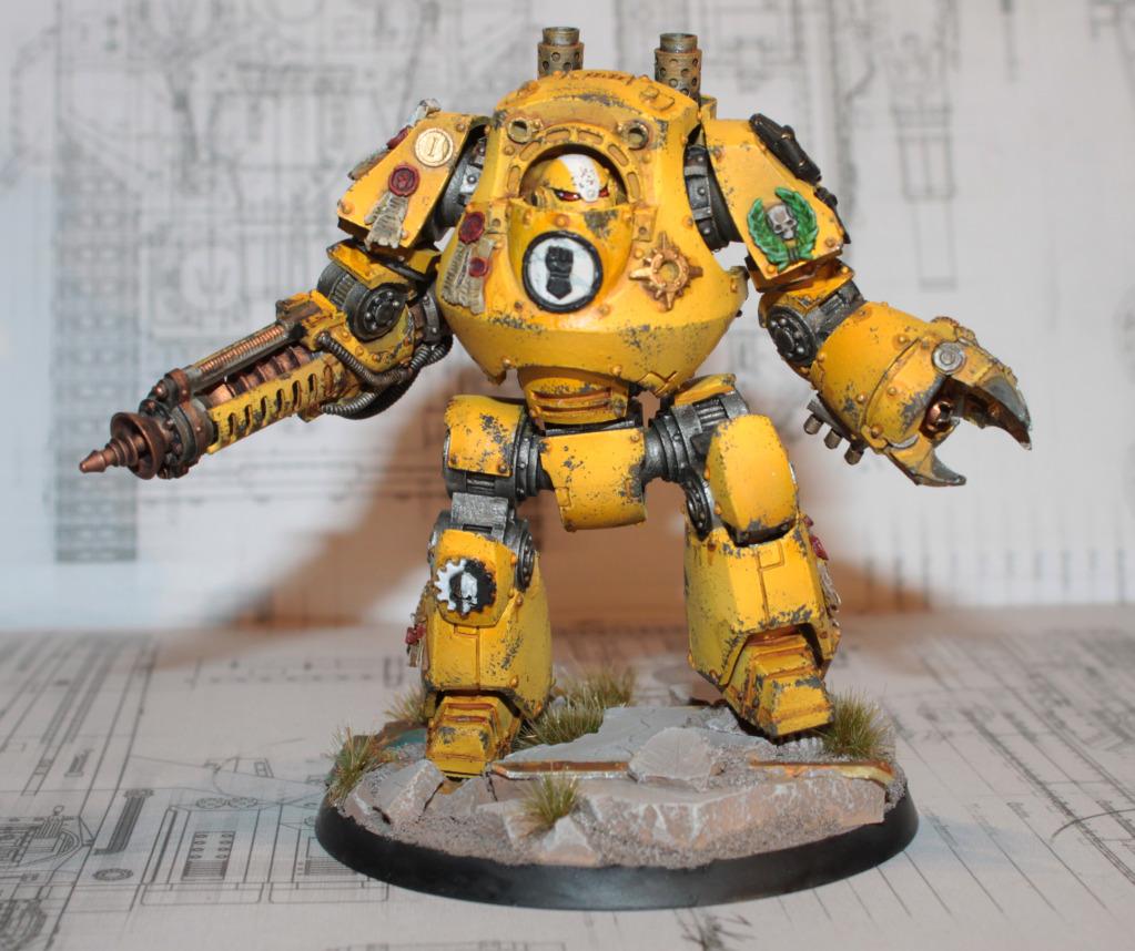 Contemptor, Contemptor Dreadnought, Imperial Fists, Pre Heresy, Pre Heresy Imperial Fists