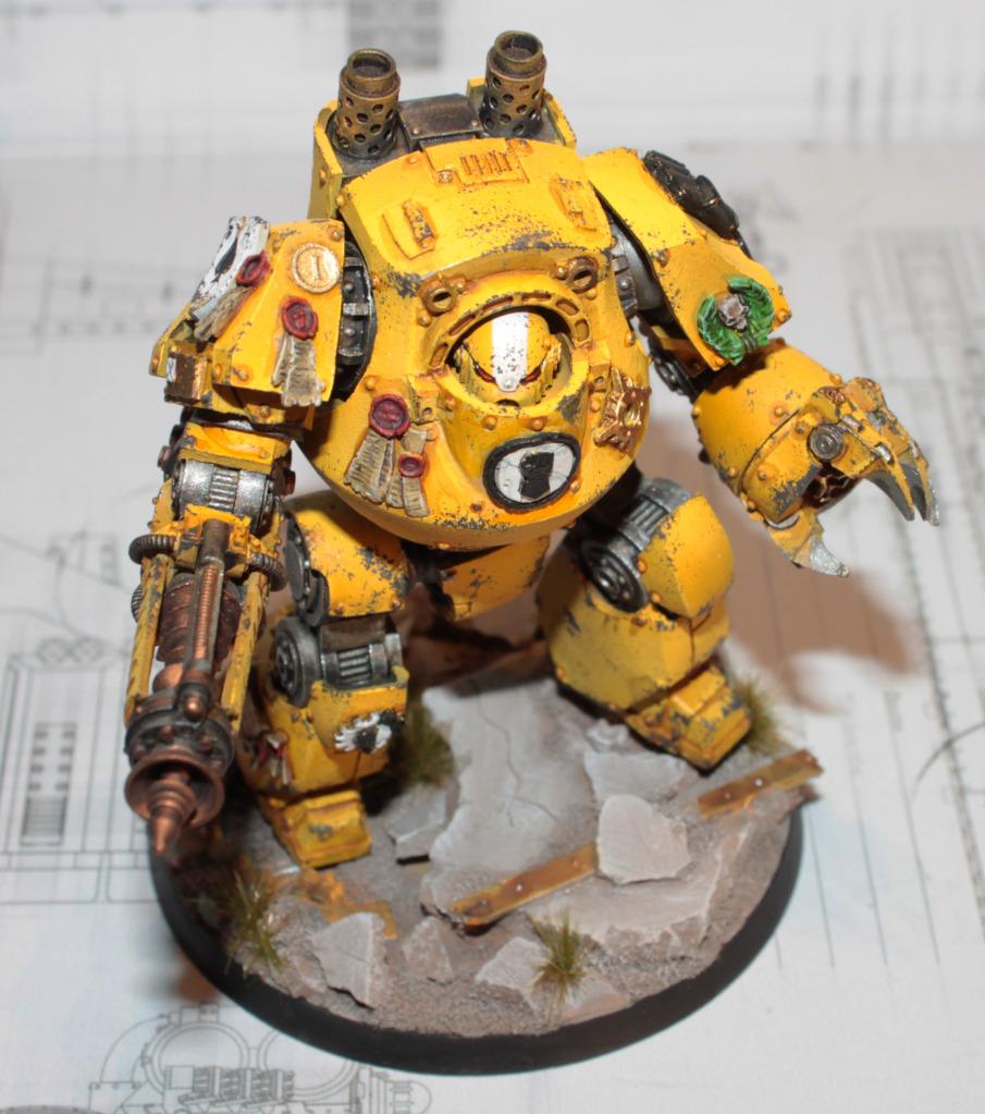 Contemptor, Contemptor Dreadnought, Imperial Fists, Pre Heresy, Pre Heresy Imperial Fists