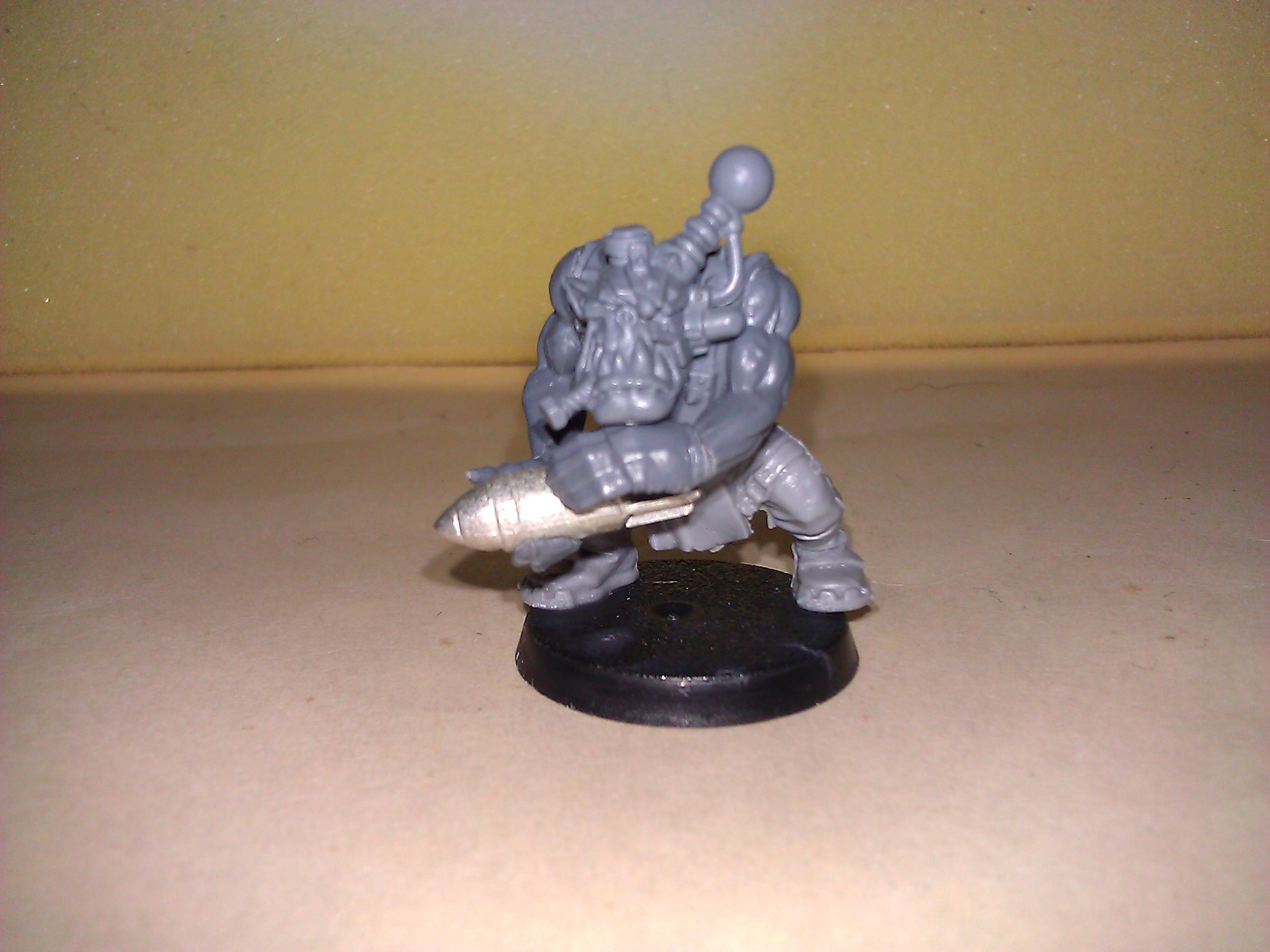 This is going to be a Weapon Mekboy, but dont know where I will put him yet