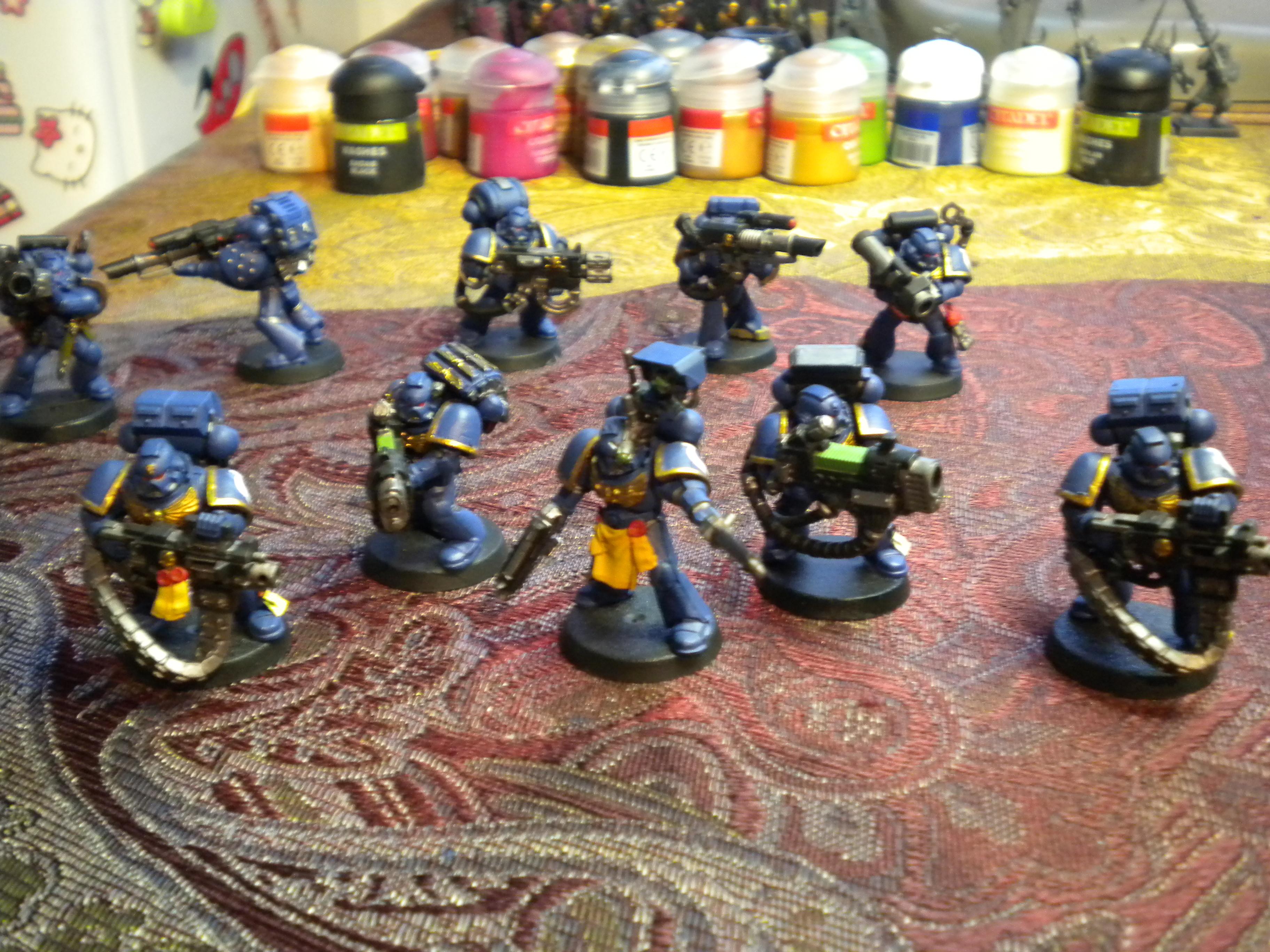 Devastator, Heavy Support, Space, Space Marines, Ultramarines, Warhammer 40,000, Warhammer Fantasy