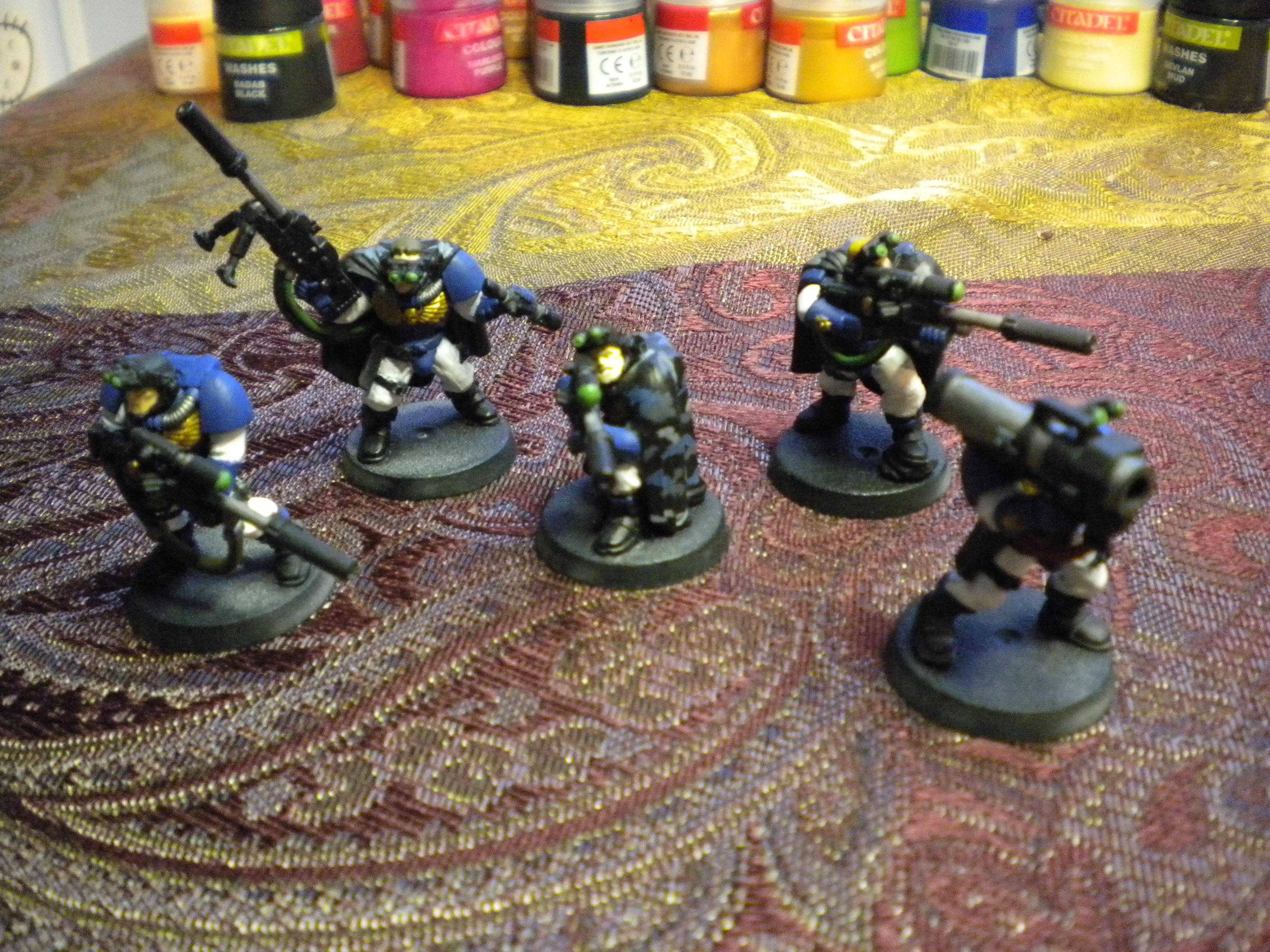 Blurred Photo, Space Marines, Troops, Ultramarines