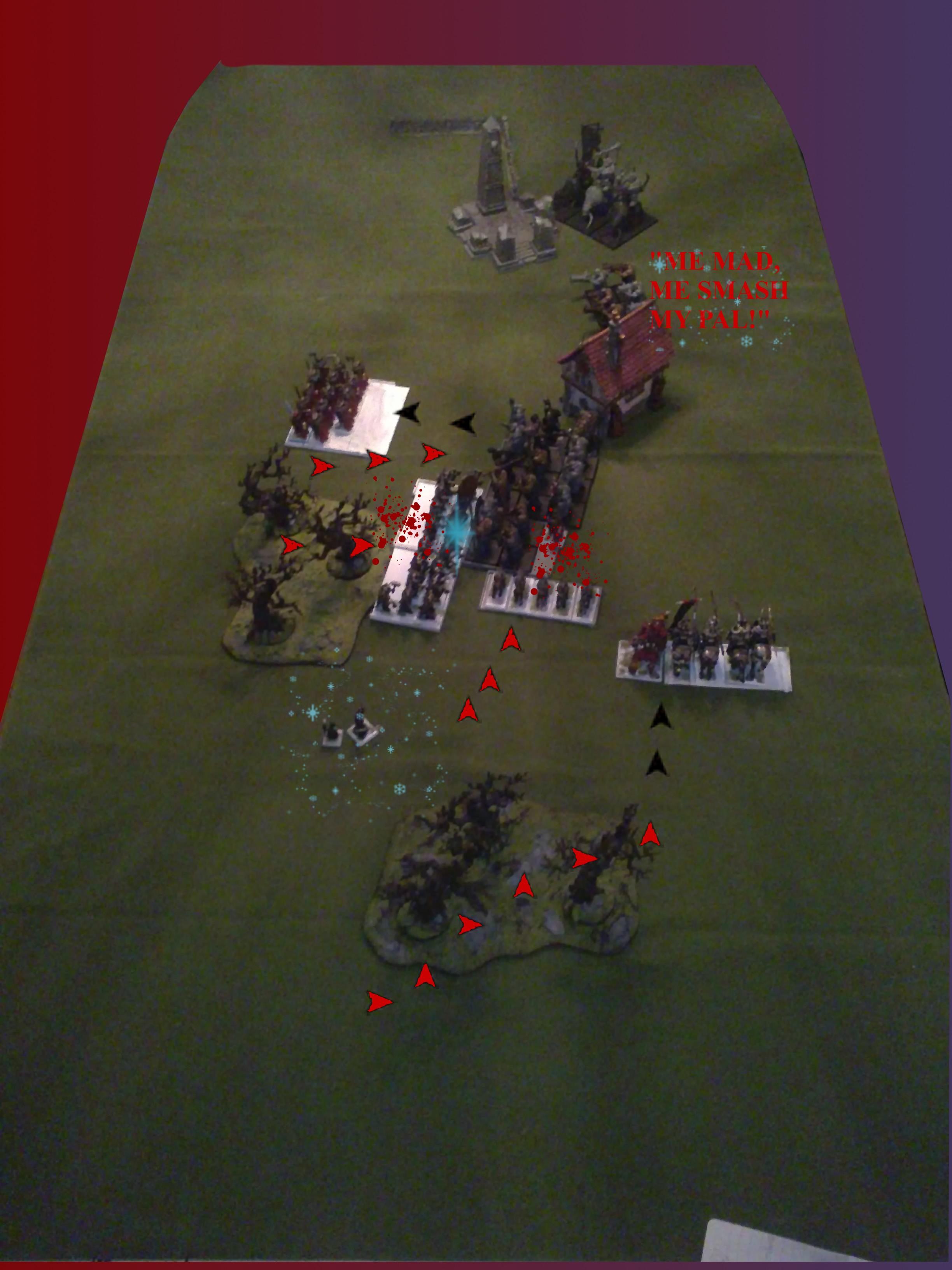 2000 Points, Battle Report, Ogre Kingdoms, Ok, Warriors Of Chaos, Woc