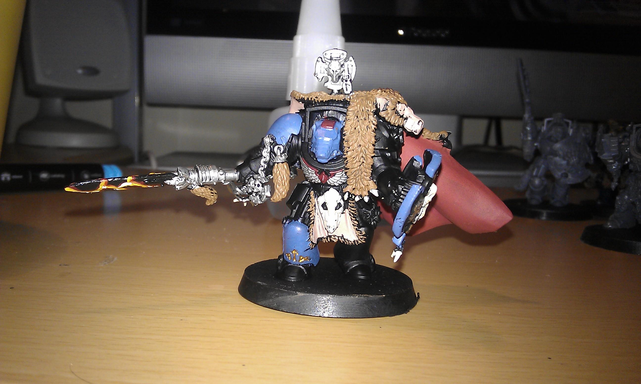 Space Wolf Rune Priest beginning to end