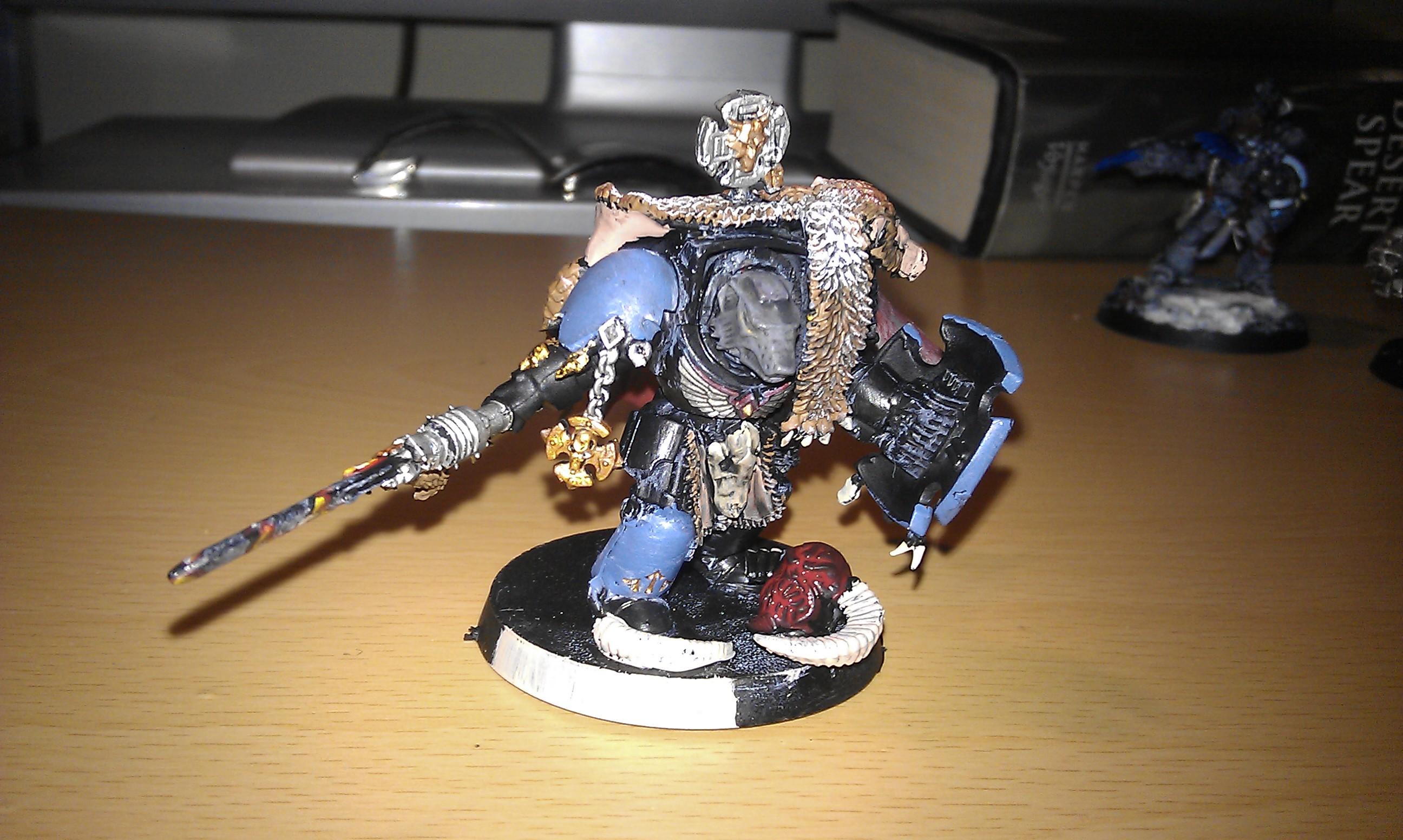 Space Wolf Rune Priest beginning to end