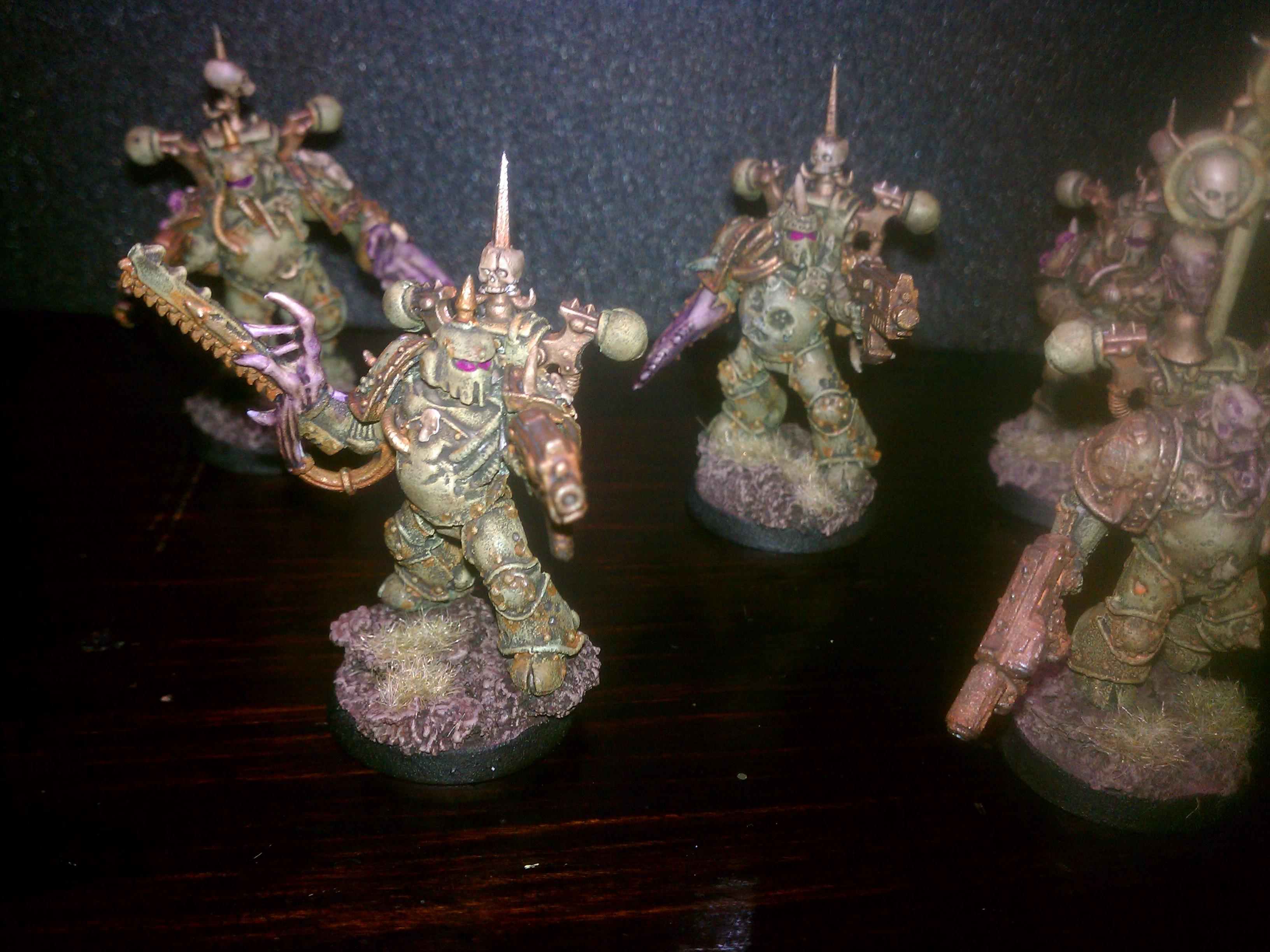 Chaos Space Marines, Nurgle, Plague Marines