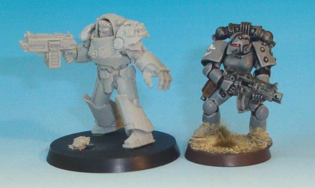 Female, Female Terminators, Size, Space Marines, Space Sharks, Terminator Armor
