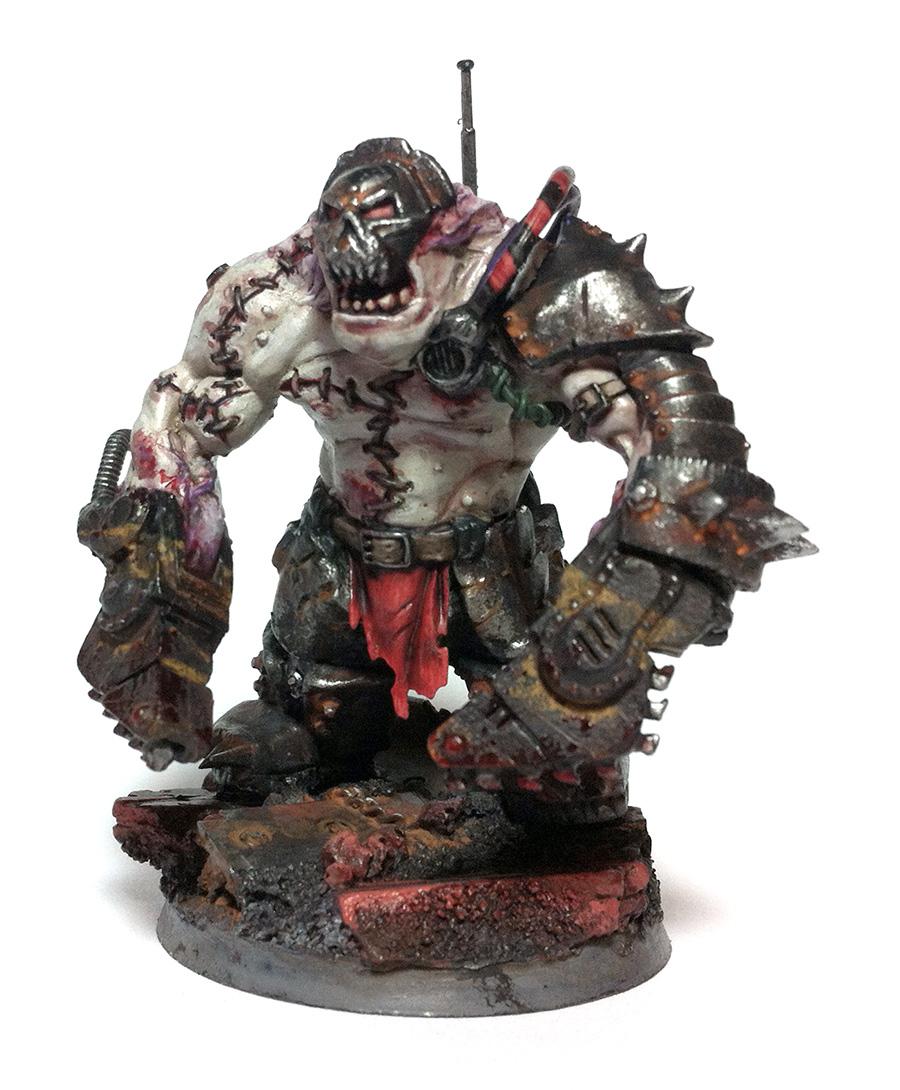 Conversion, Hired Gun, Necromunda, Ogryns, Pit Slave, Pitslave