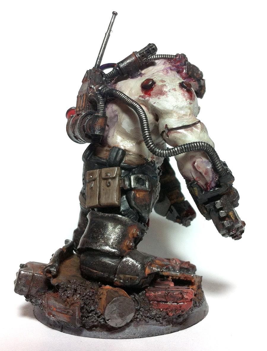 Conversion, Hired Gun, Necromunda, Ogryns, Pit Slave, Pitslave