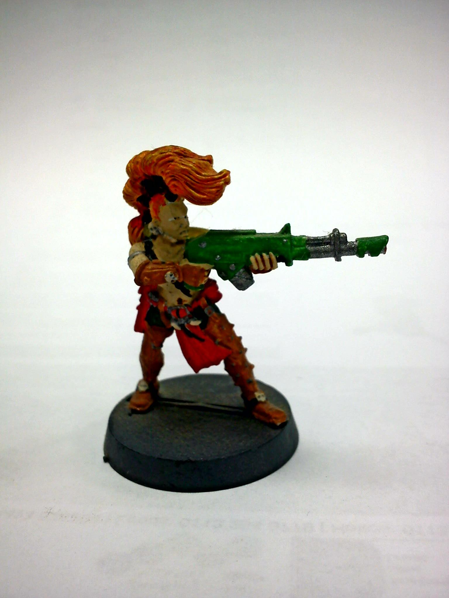 Escher, Gang, Girls, Necromunda, Urban Base
