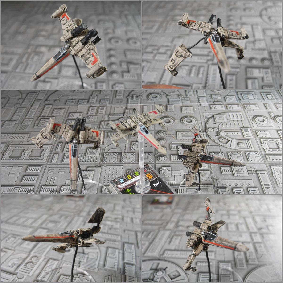 Star Wars, Tie Fighter, Wreck, X-Wing