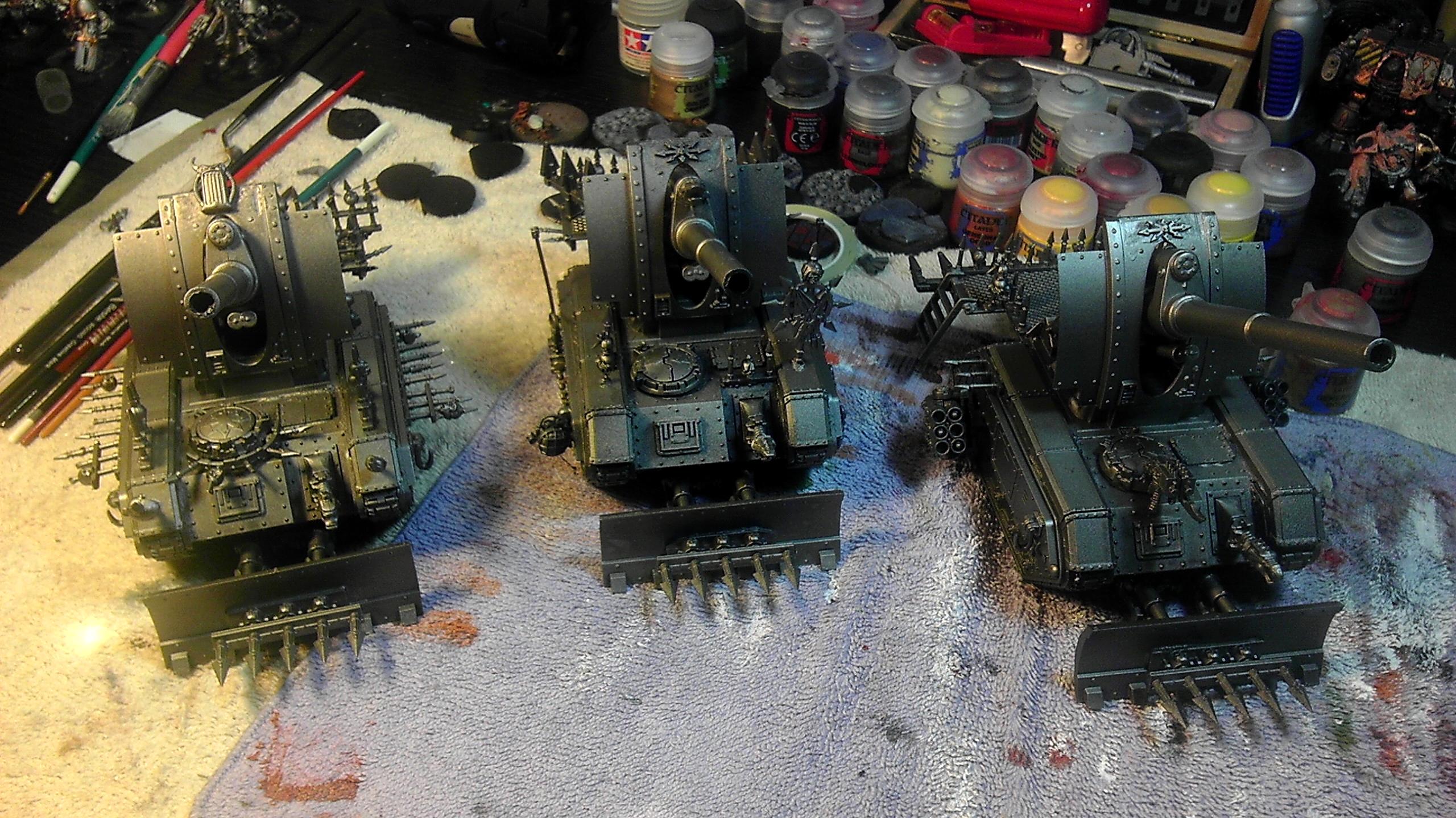 Artillery, Basilisk, Chaos, Iron Warriors, Renegade Guard