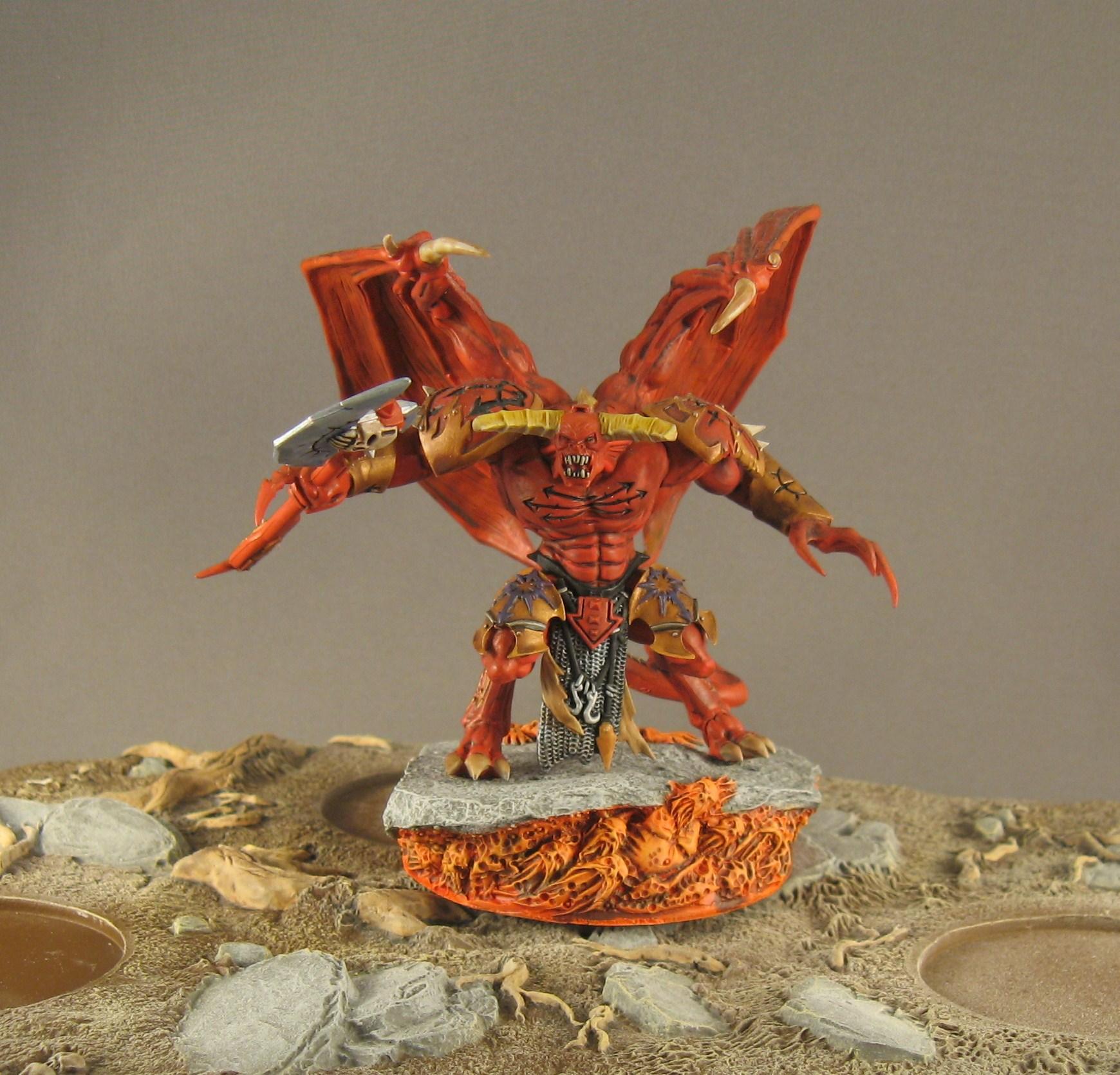 Chaos, Chaos Space Marines, Daemon Prince, Daemons