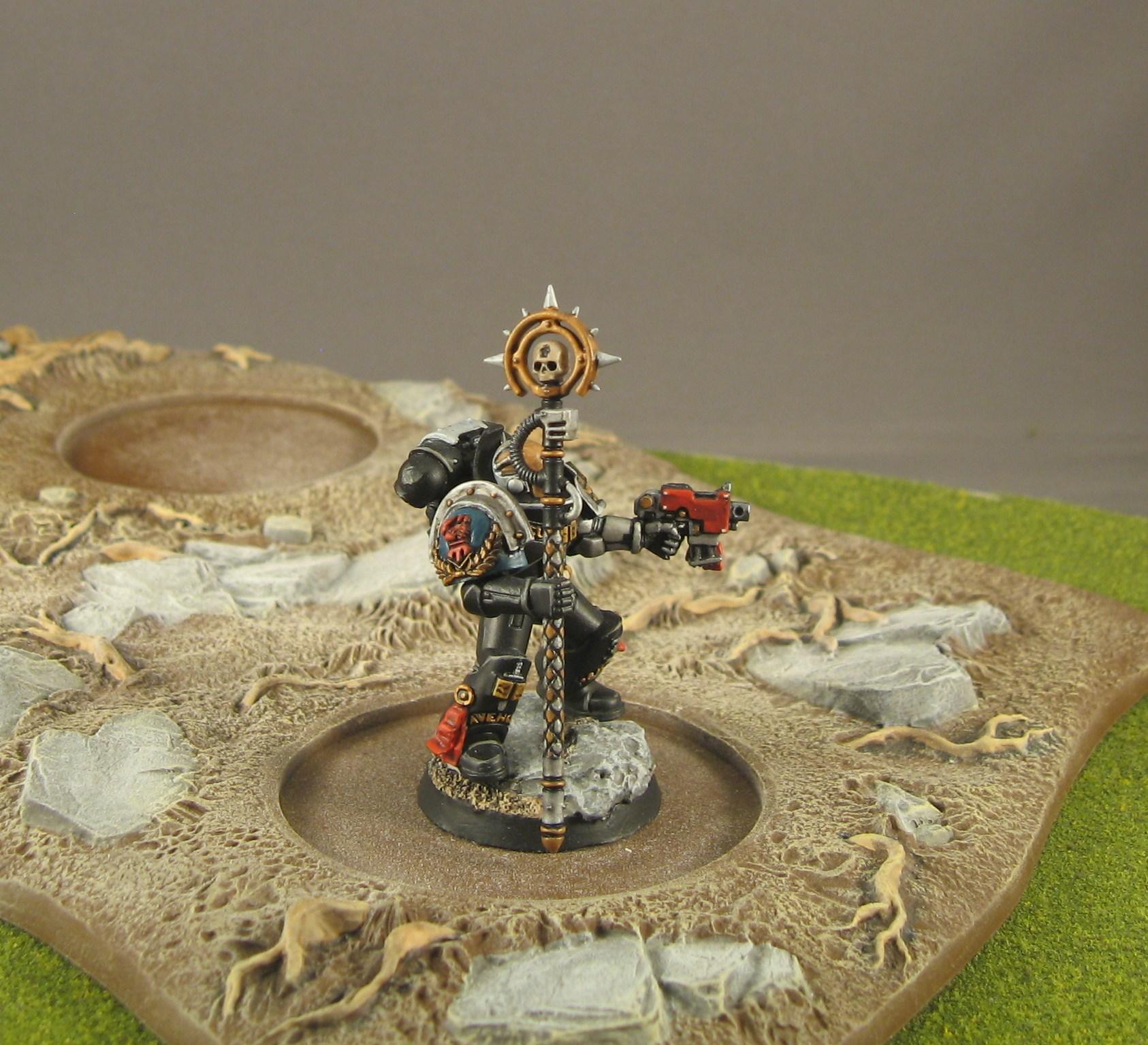 Crimson Fist, Crimson Fist Death Watch Librarian, Death Watch, Librarian