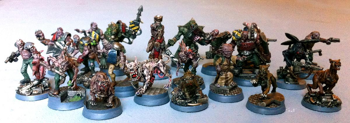 Conversion, Gang, Mutant, Necromunda, Scavvies, Scavvy