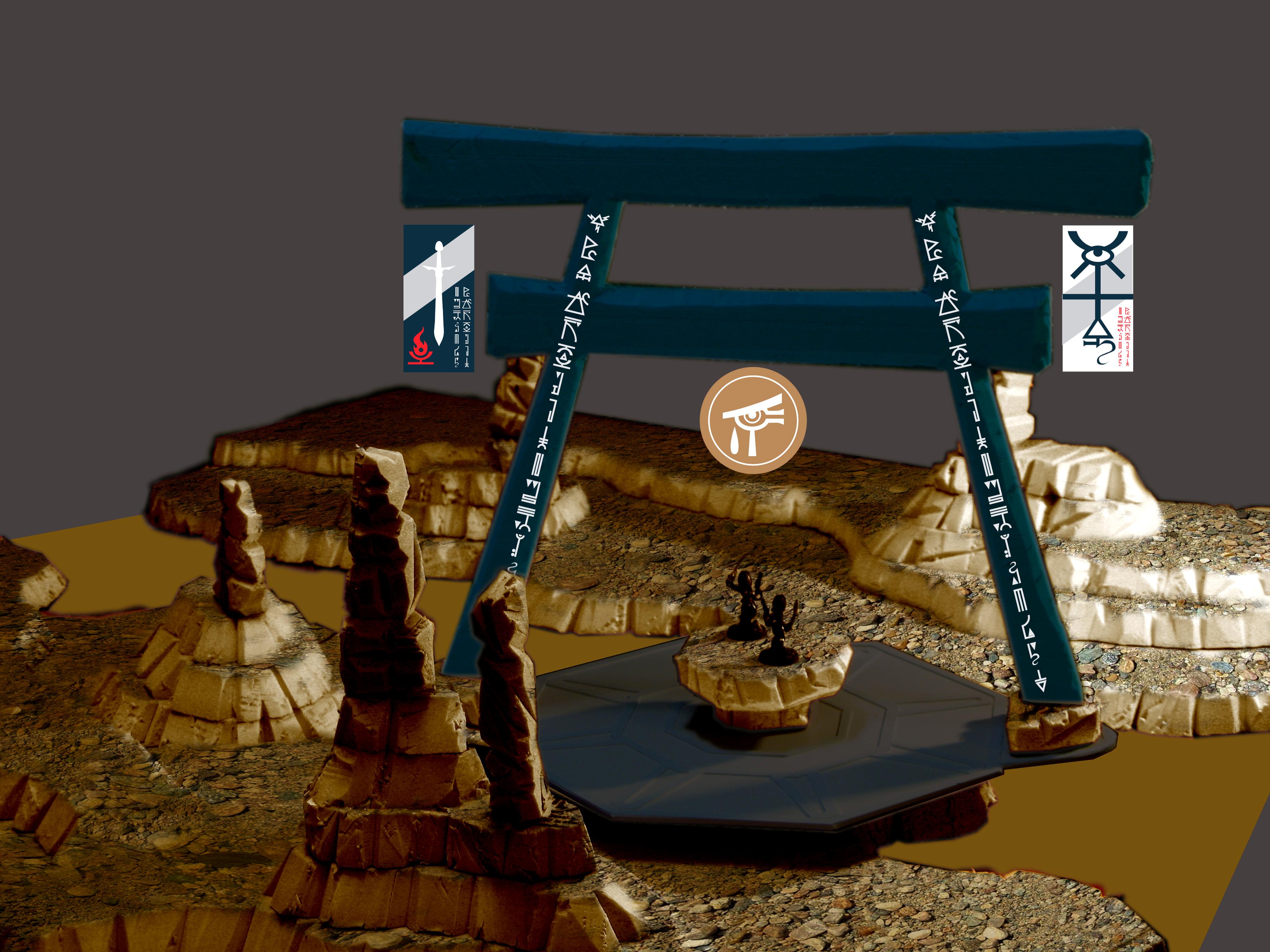 CONCEPT-Eldar Shrine, Blue
