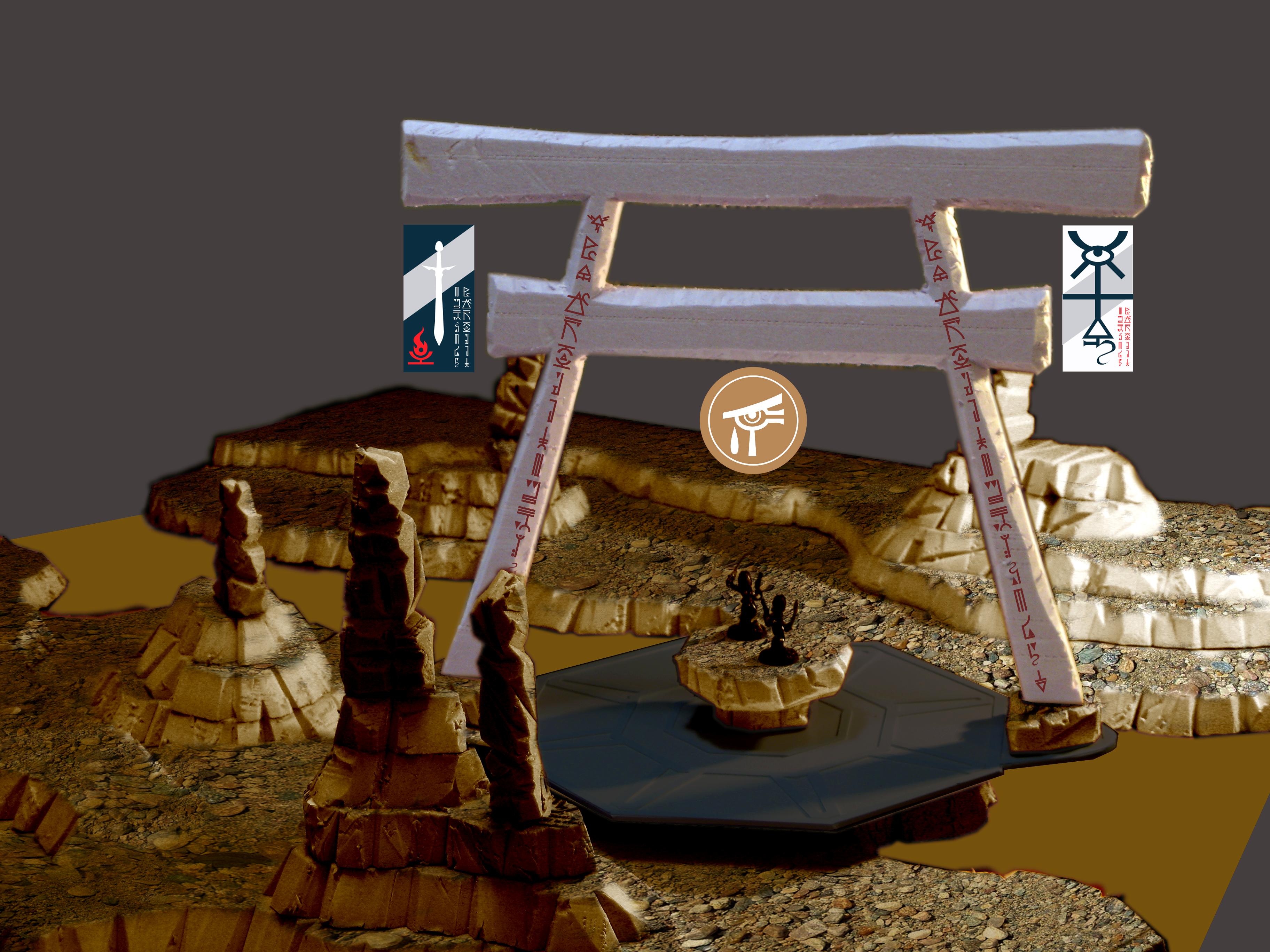 CONCEPT-Eldar Shrine, White