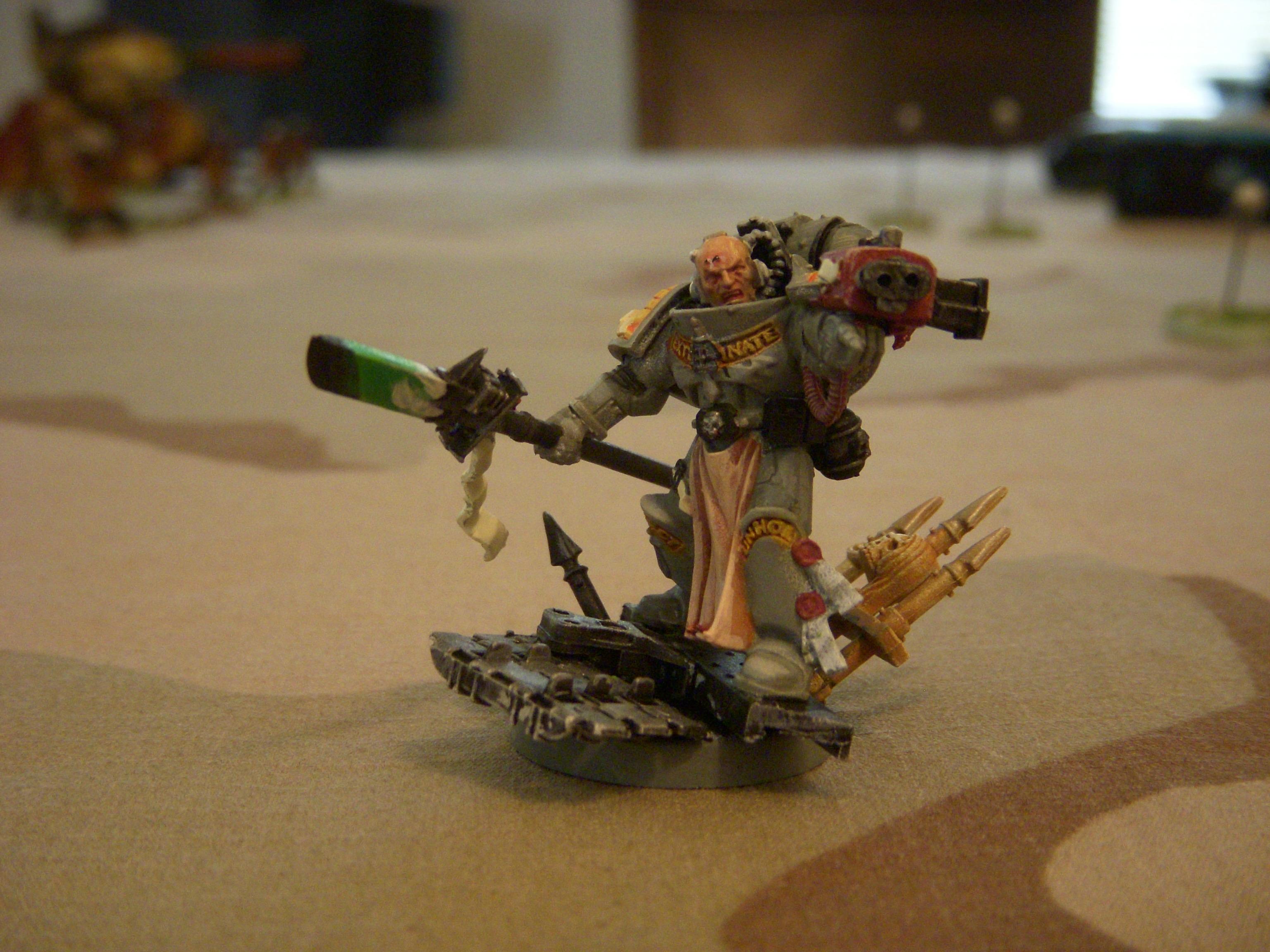 Grey Knights, Nerdfest09%27s %27golden Bathtub%27 Squad Leader Painting Competition, Nerdfest09's 'golden Bathtub' Squad Leader Painting Competition, Space Marines