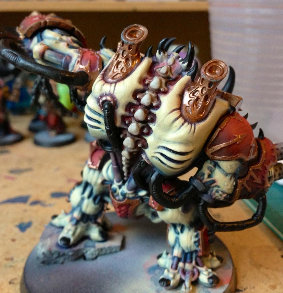 Airbrush, Chaos Space Marines, Dark Vengence, Games Workshop, Warhammer 40,000, Warhammer Fantasy