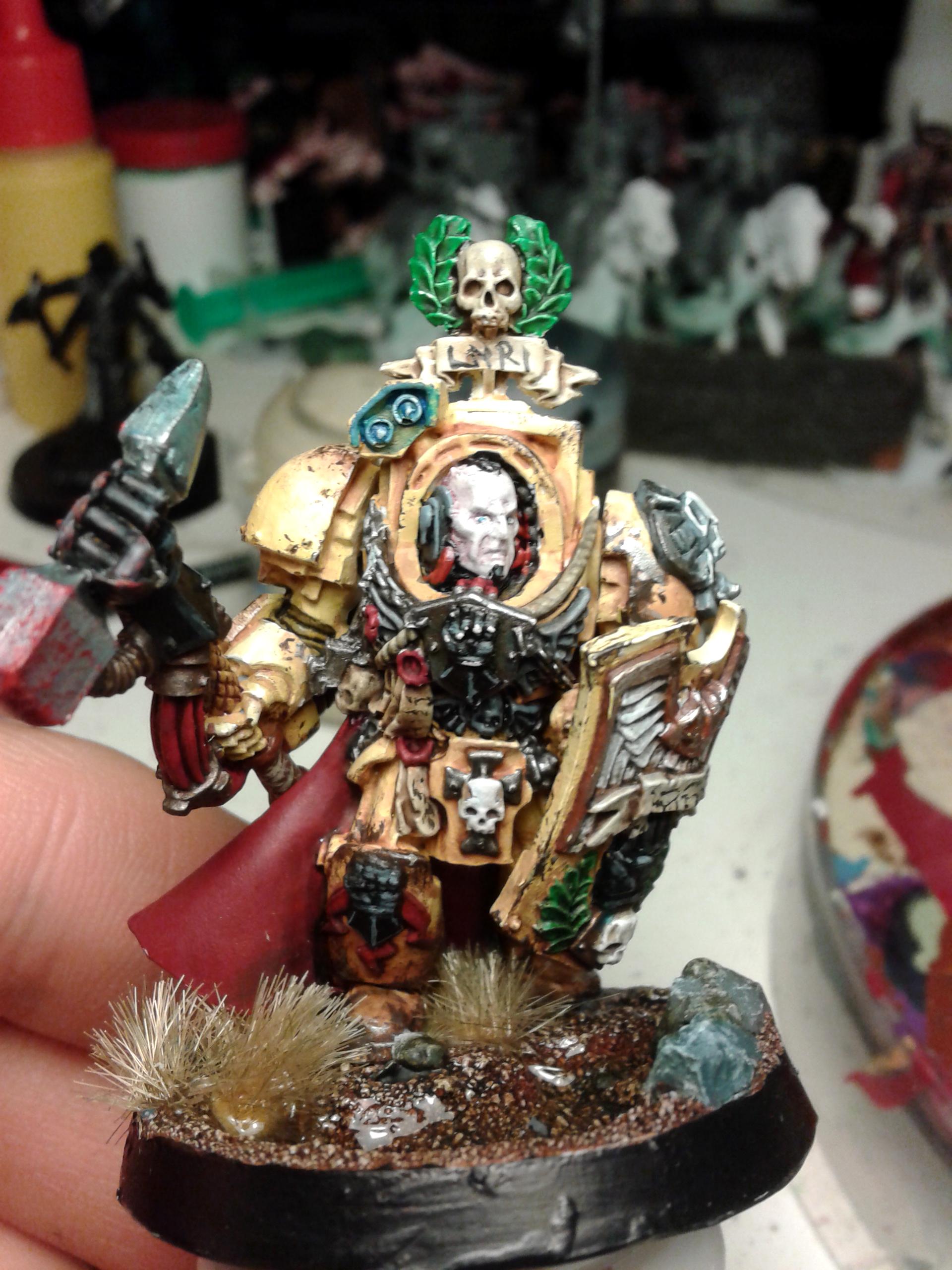 Captain Darnath Lysander, Imperial Fists, Space Marines, Warhammer 40,000