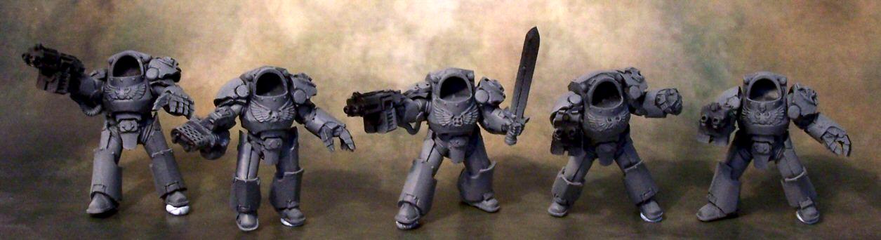 Space Marines, Tartaros Pattern Terminator, Terminator Armor, Work In Progress