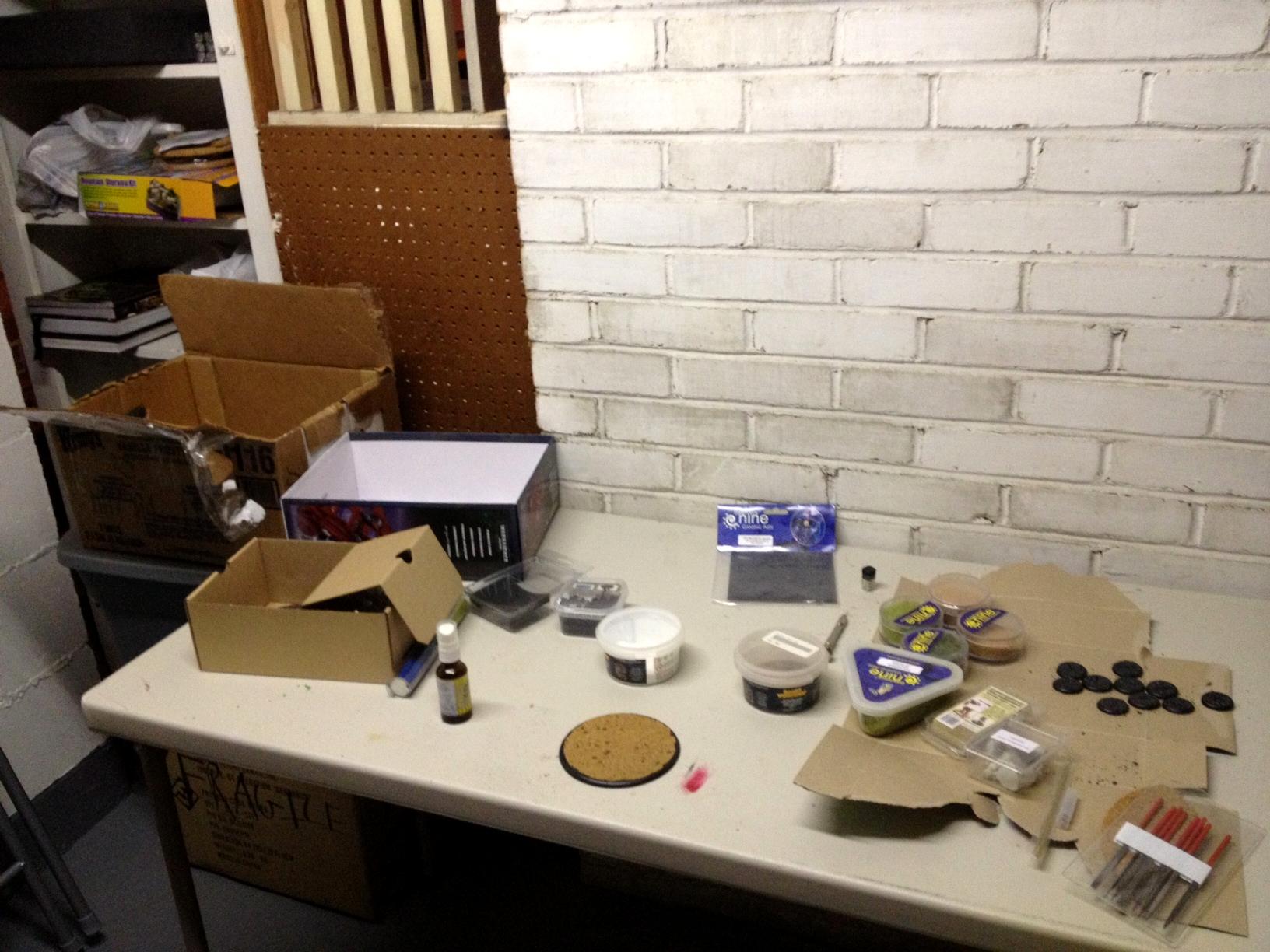 Work Station, Assembly Area