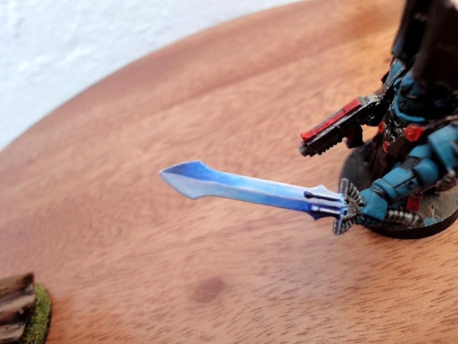 Dark Angels, Airbrush effect done with brush 1
