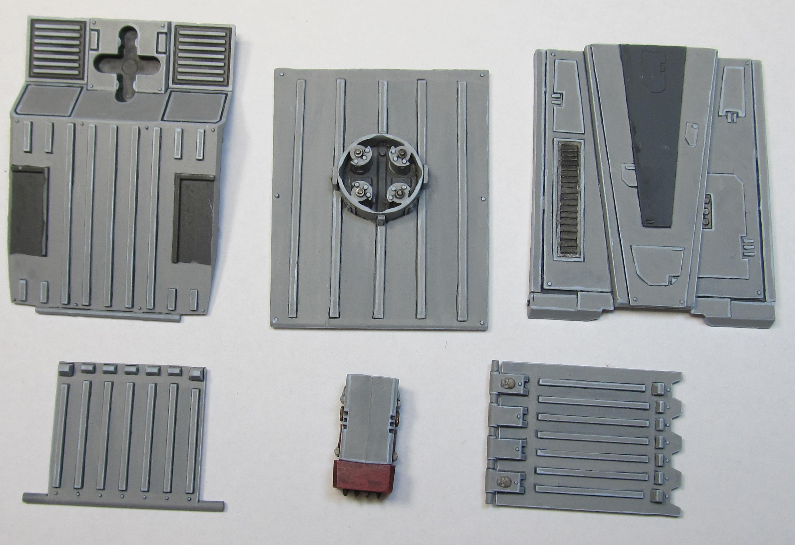 Stormraven Bottom parts WIP 5