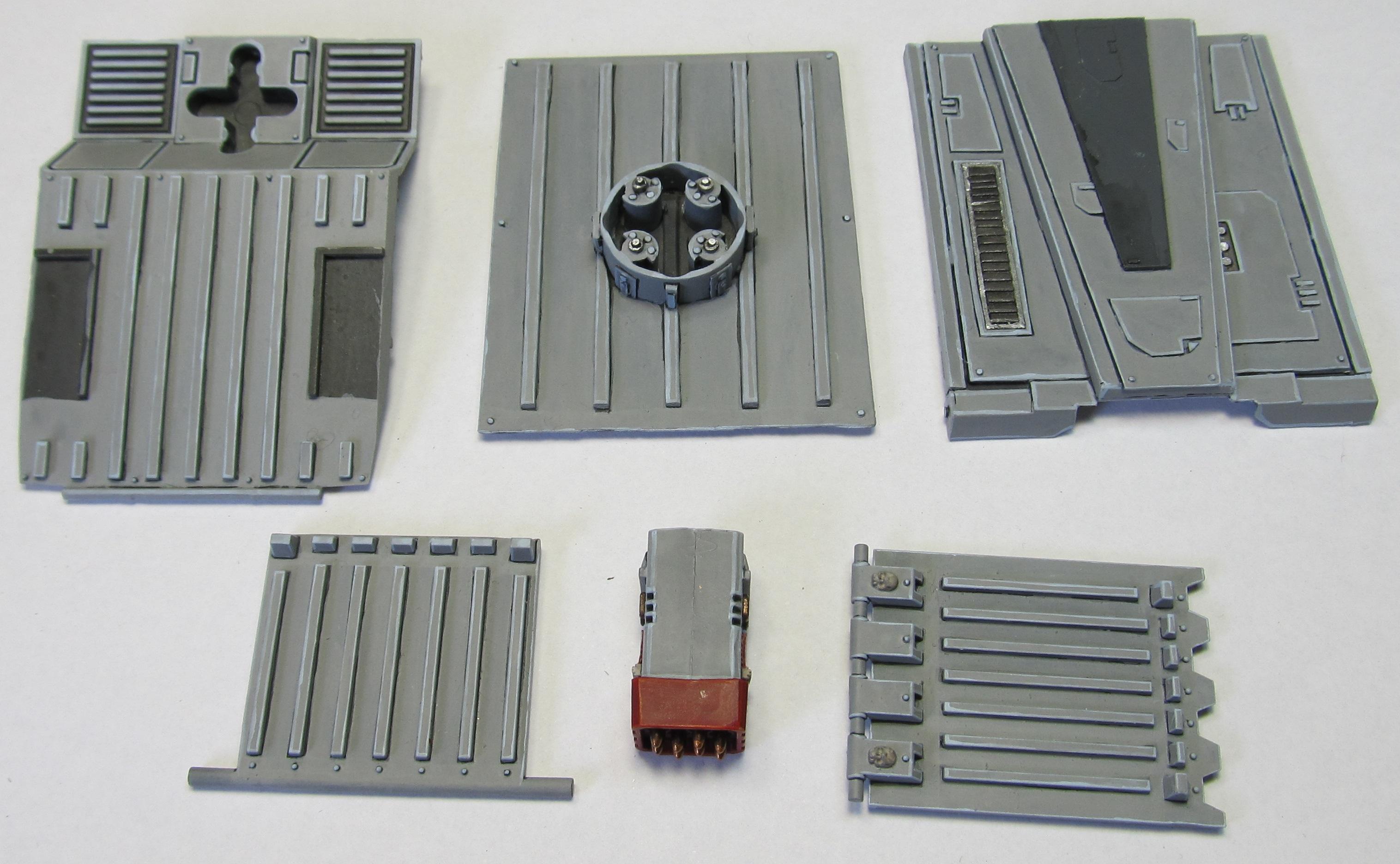 Stormraven Bottom parts WIP 6