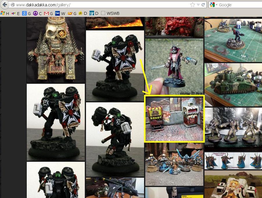 Dave on Gallery front page