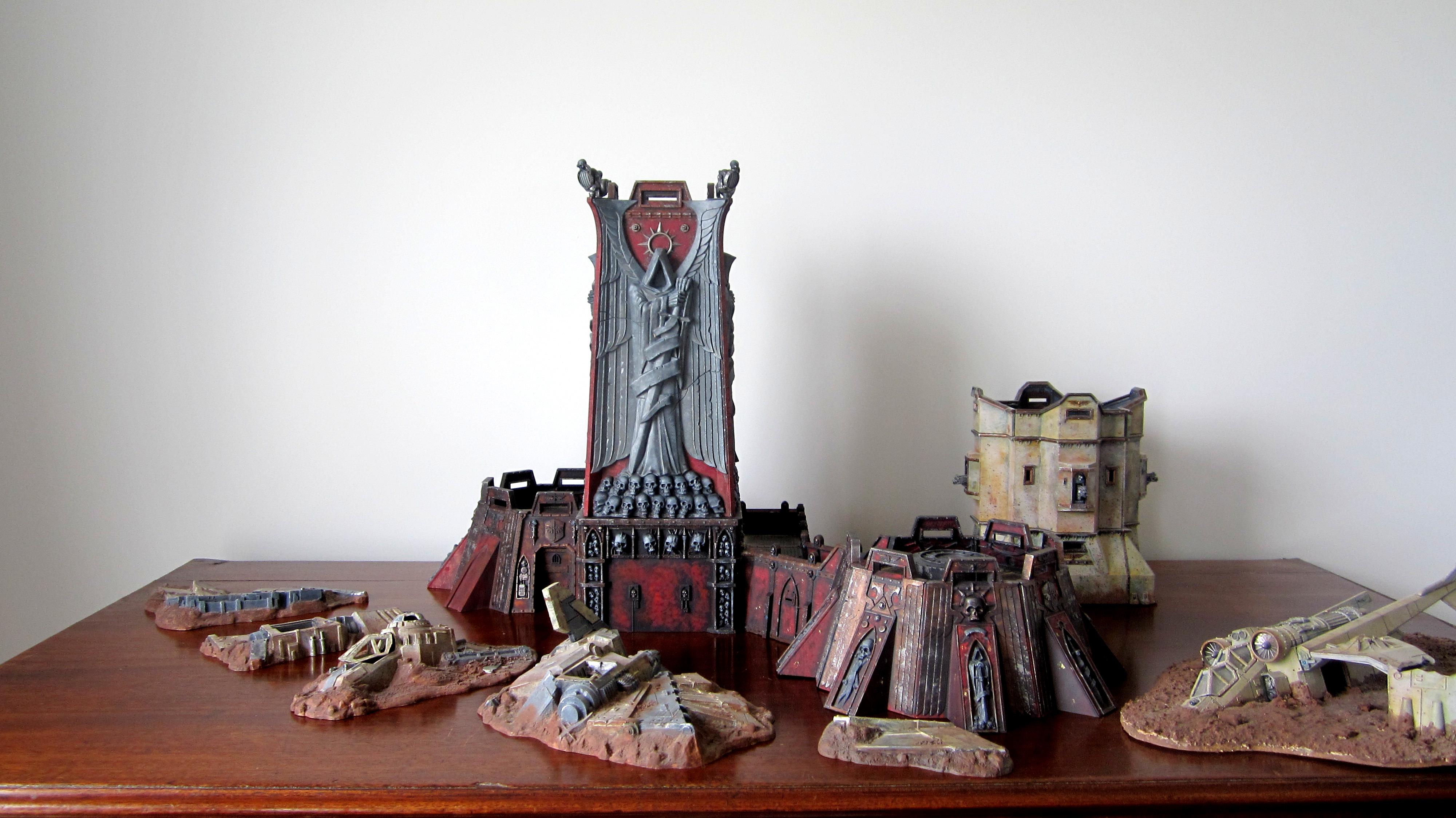 Dark Angels, Fortress Of Redemption, Terrain, Weathered