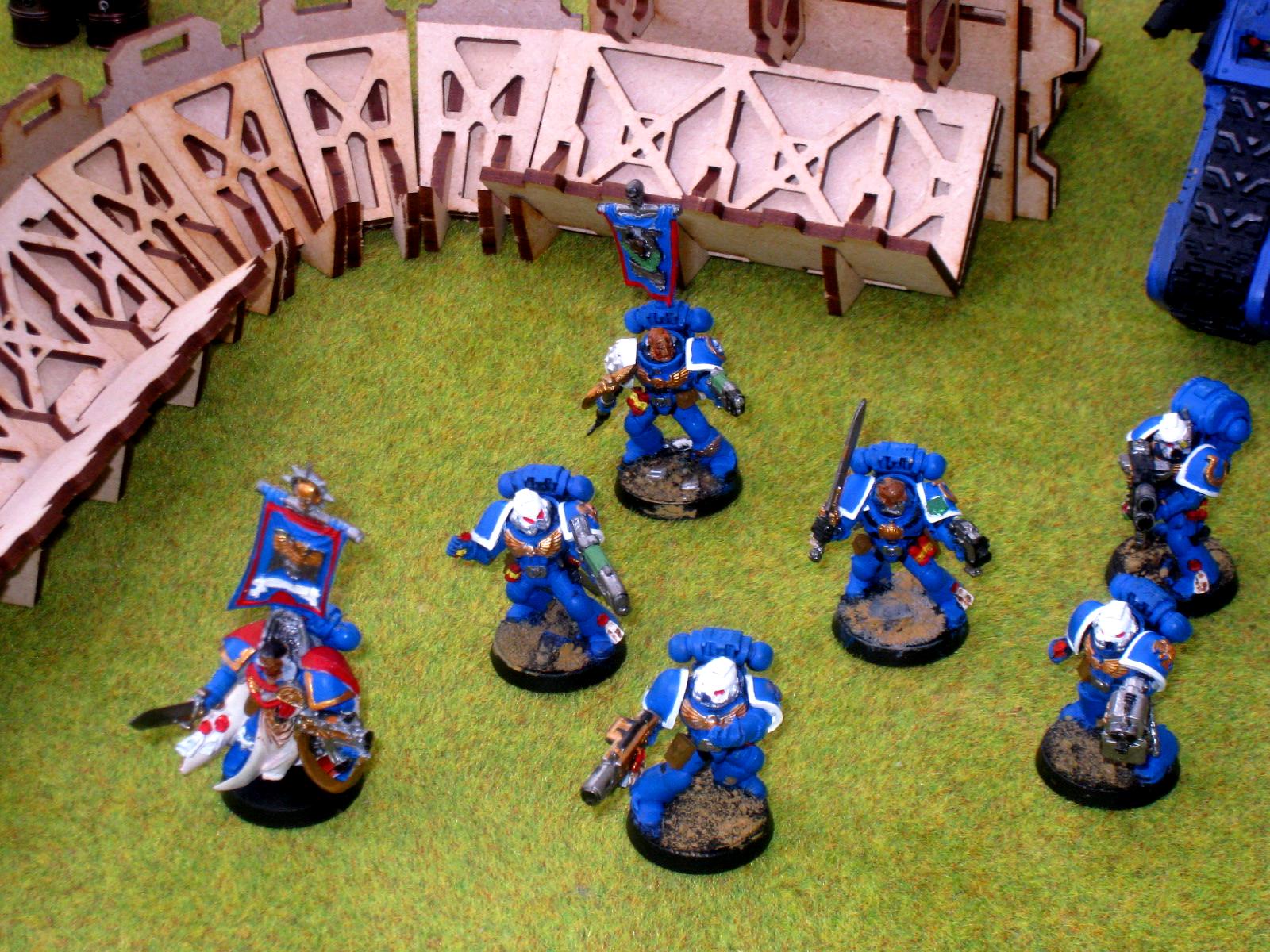 Necrons, Space Marines, Warhammer 40,000, Warmill