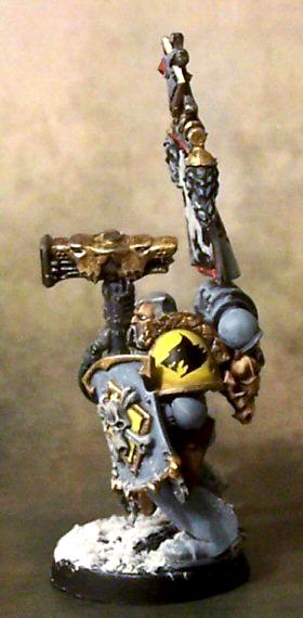 Captain, Snow, Space Marines, Space Wolves, Thunder Hammer &amp; Storm Shield