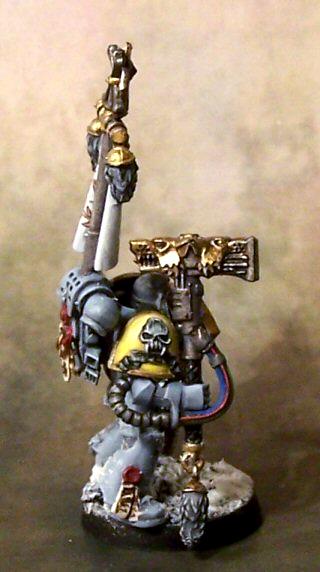 Captain, Snow, Space Marines, Space Wolves, Thunder Hammer &amp; Storm Shield