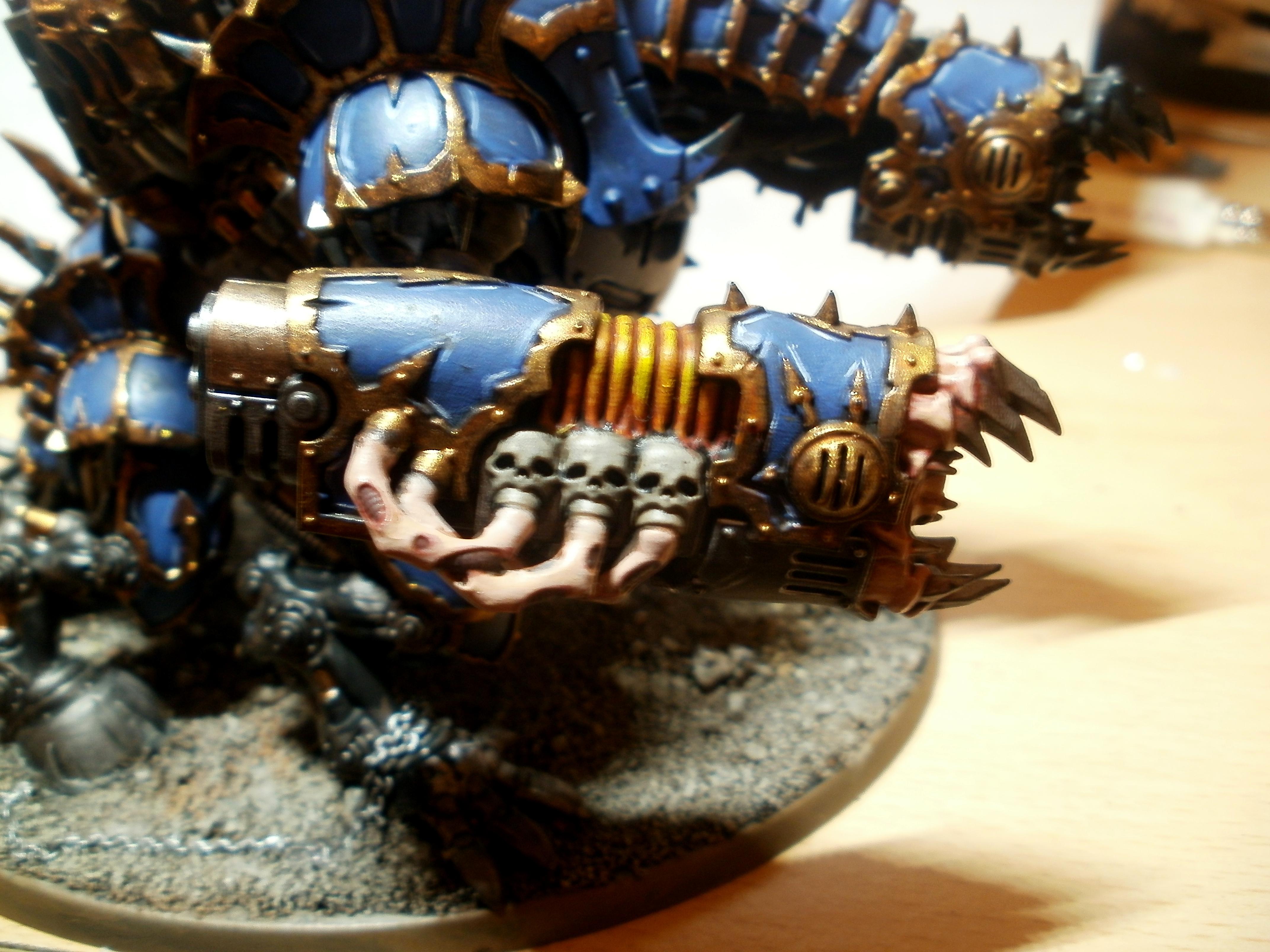 Chaos, Daemons, Forgefiend, Space Marines