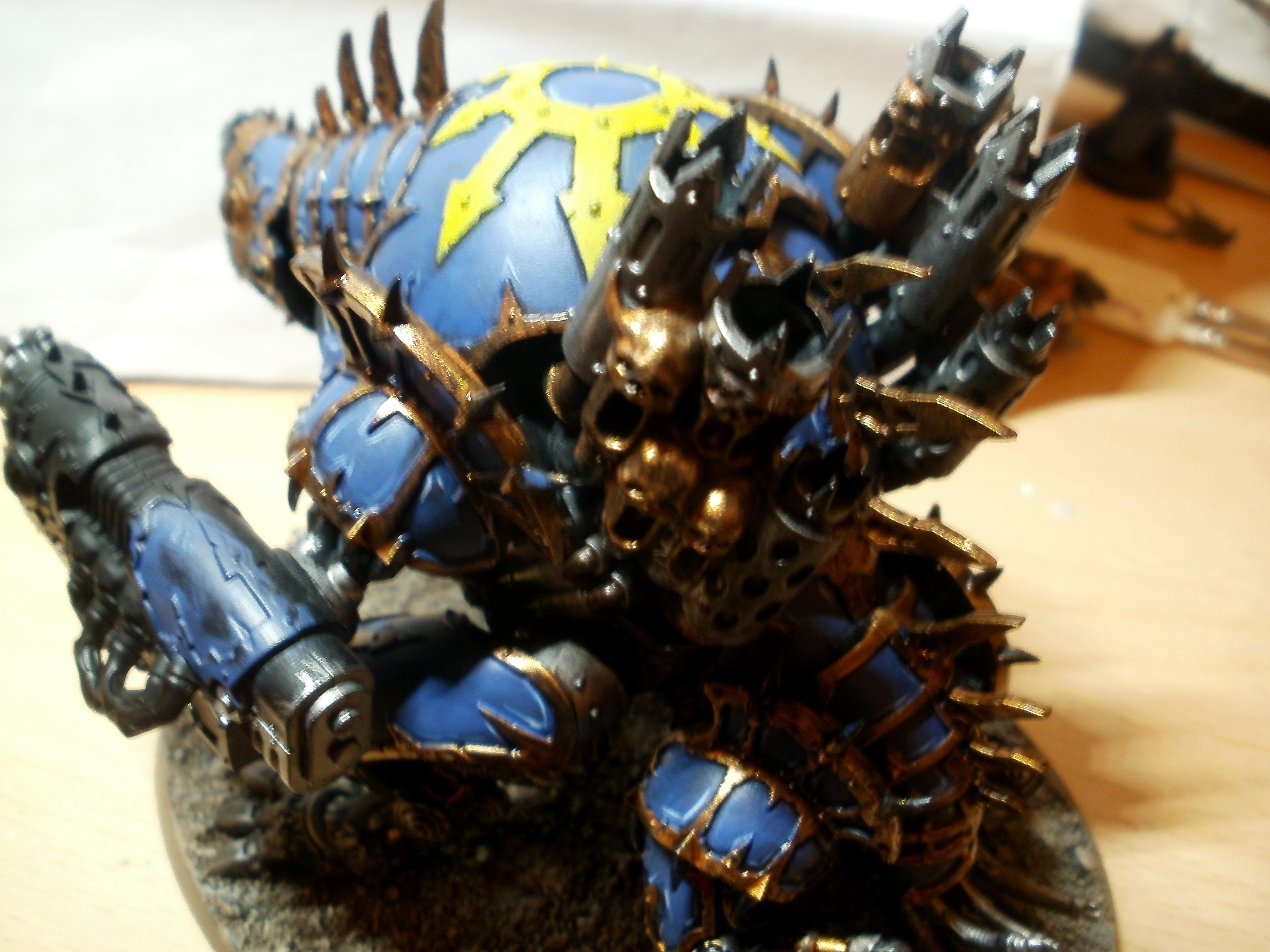 Chaos, Daemons, Forgefiend, Space Marines