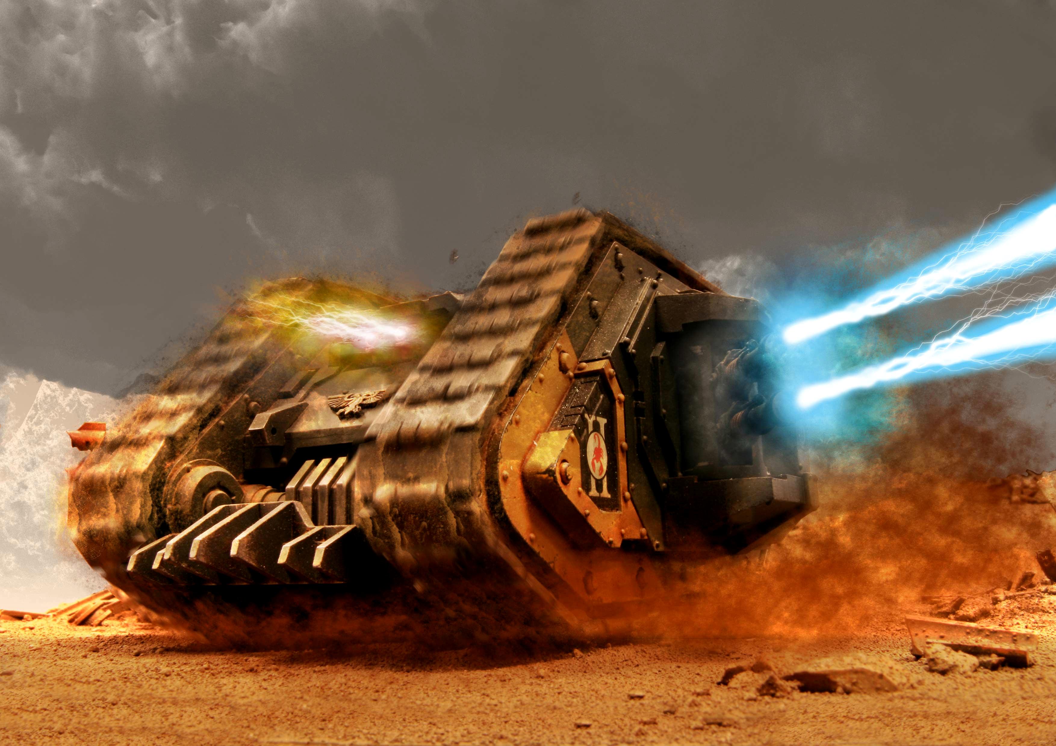 Red Scorpion Landraider