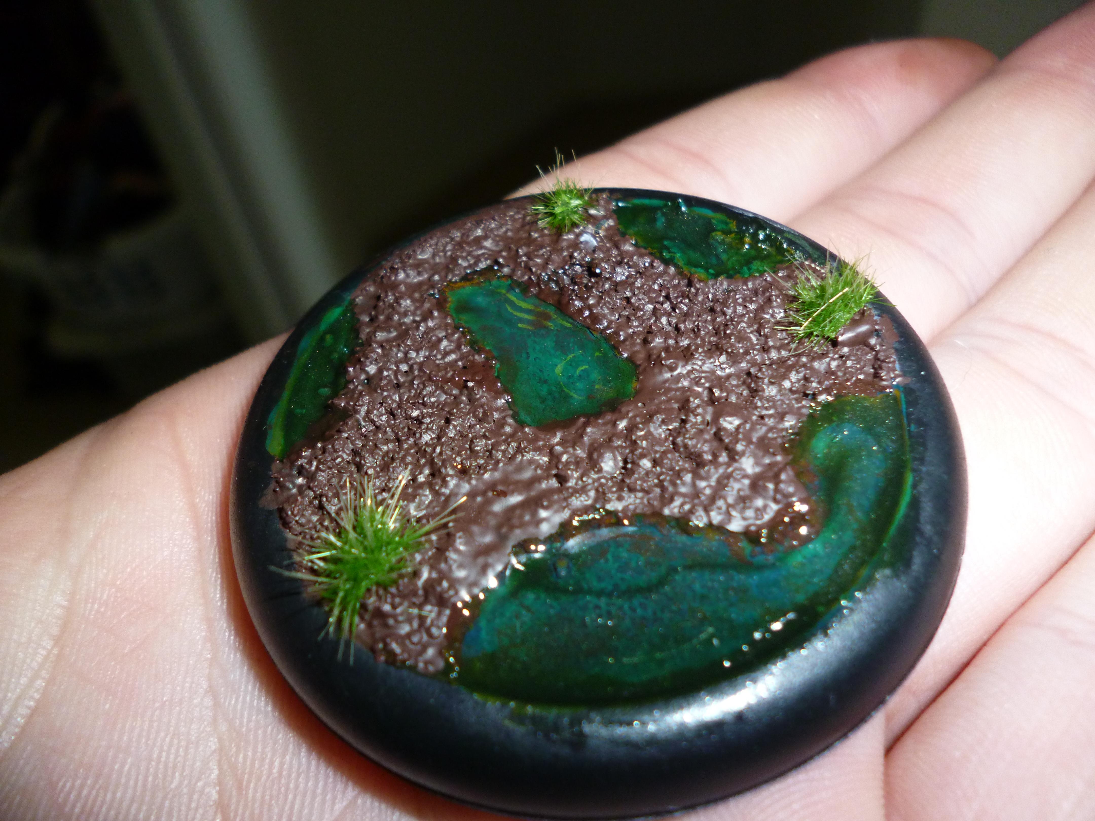 Base, Cryx, Swamp, Warmachine