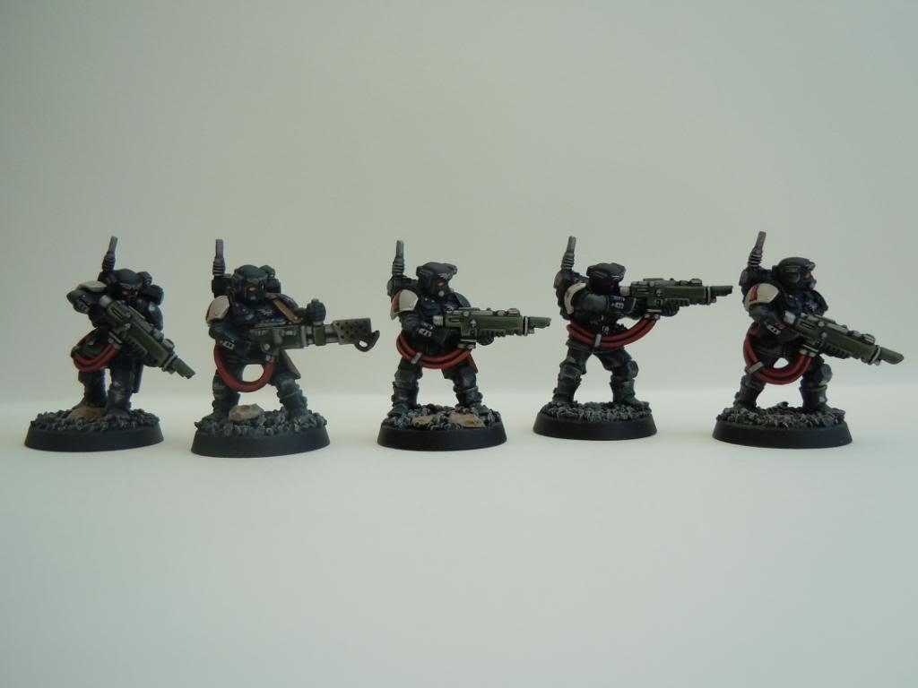 Cadians, Imperial Guard, Inquisition, Kasrkin, Storm Troopers