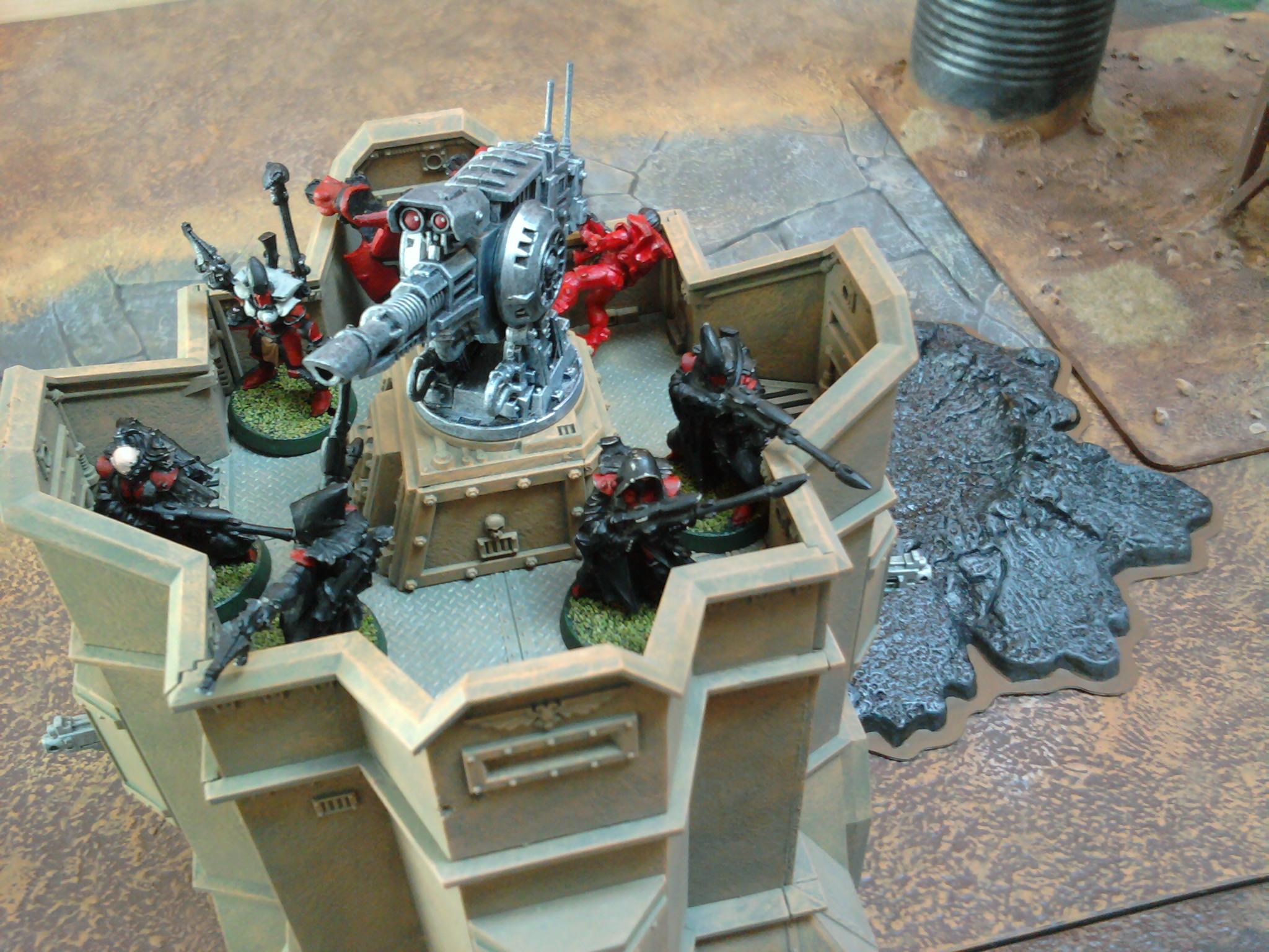 Bat Rep, Battle Report, Eldar, Game Table, Necrons, Terrain