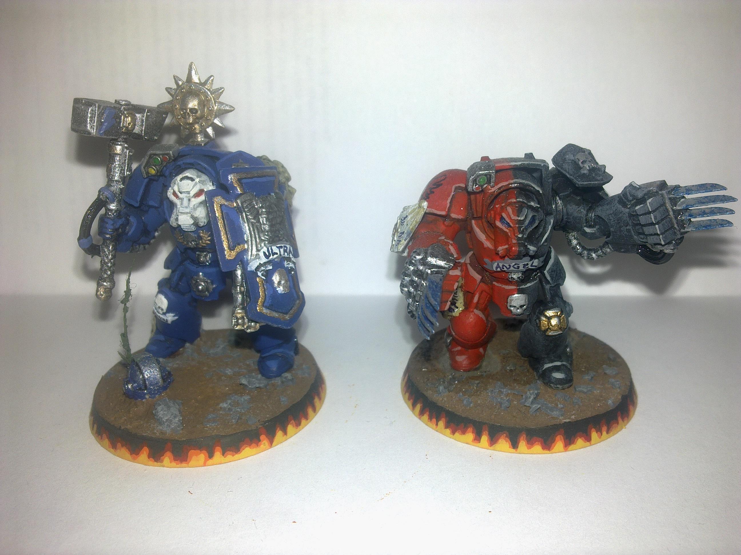 Angels Sanguine, Spacemarine, Terminator Armor, Ultramarines, Warhammer 40,000