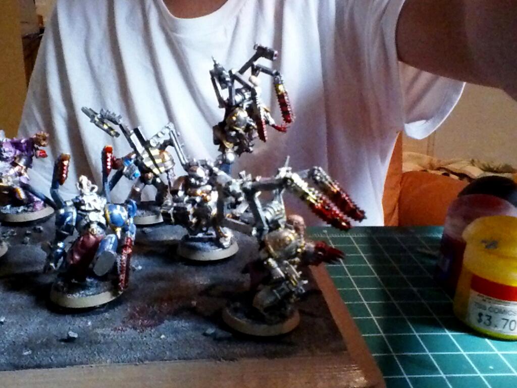 Chaos, chaos techmarine squad