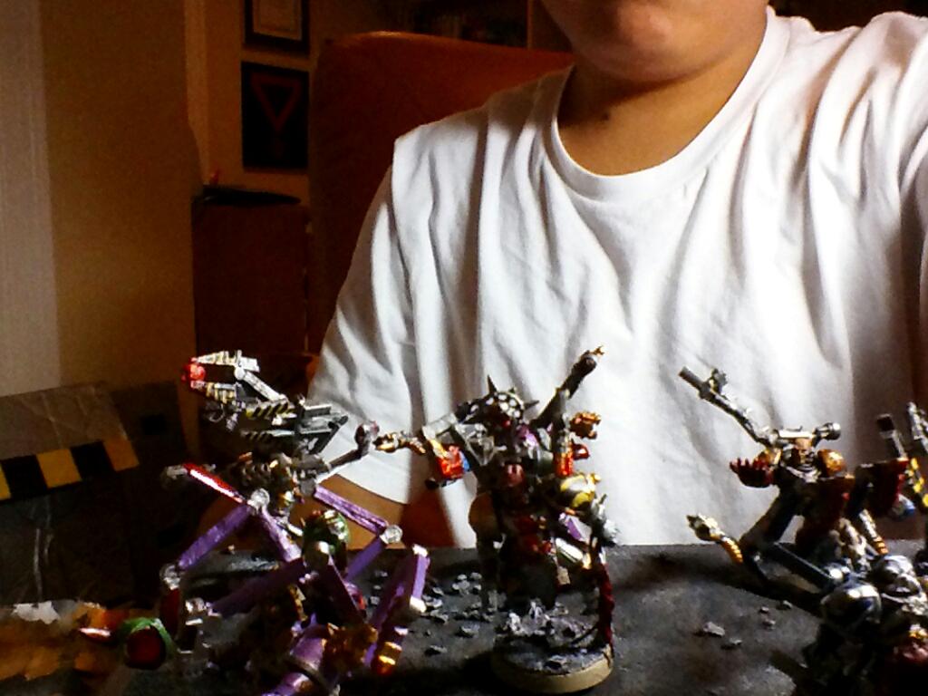 Chaos, chaos techmarine squad