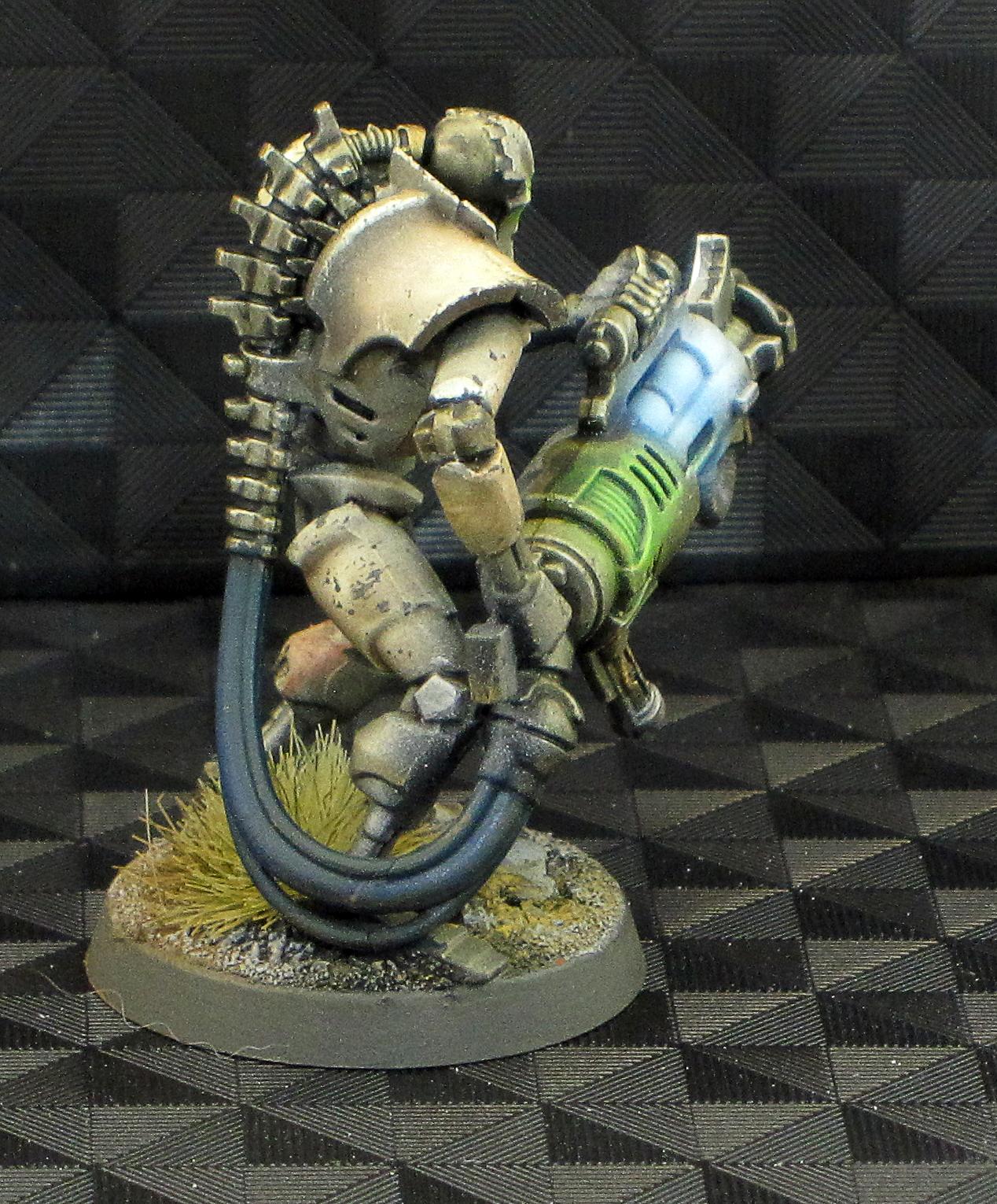 Airbrushed, Necrons, Necron Immortal, Complete
