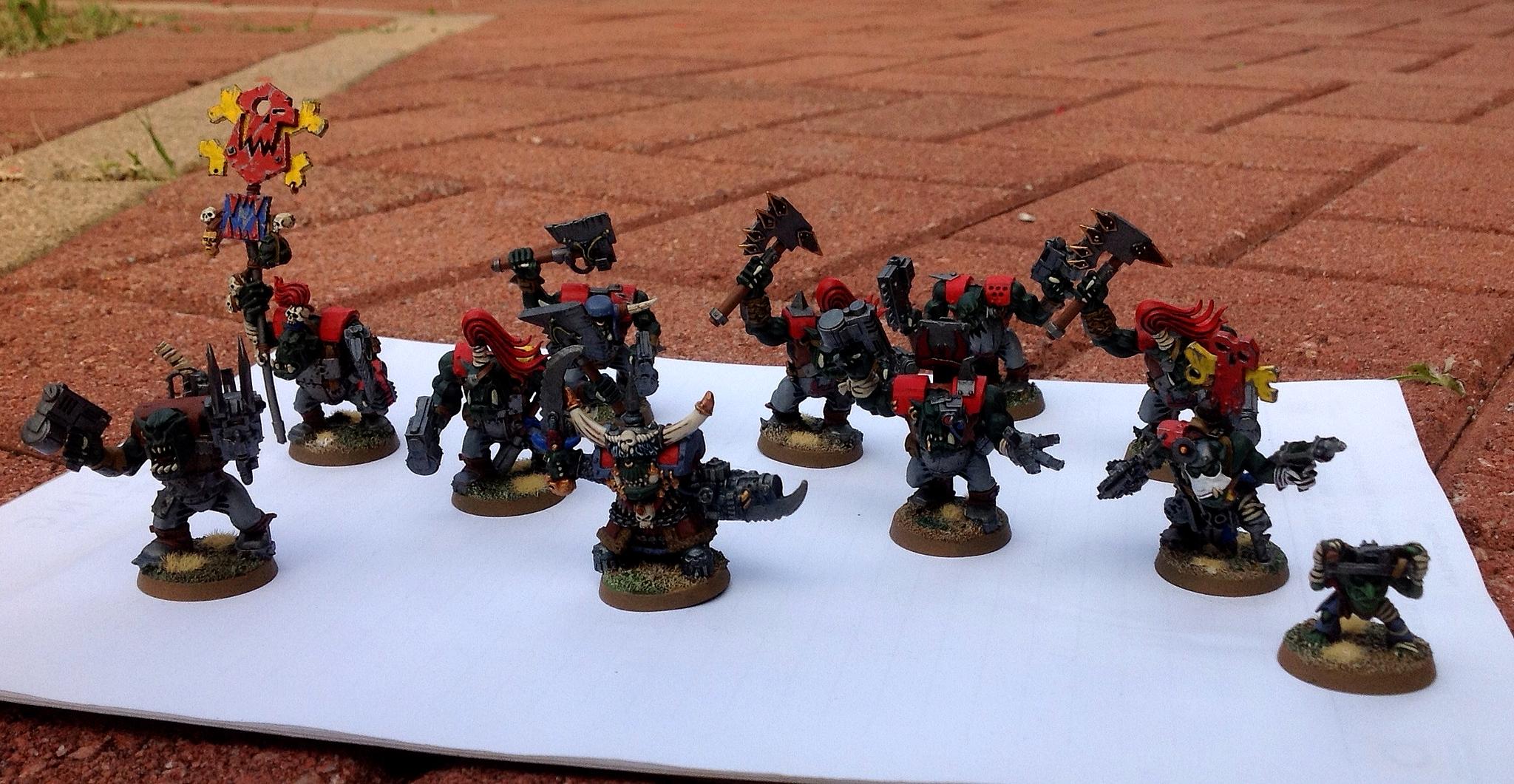 Ork Nob Mob