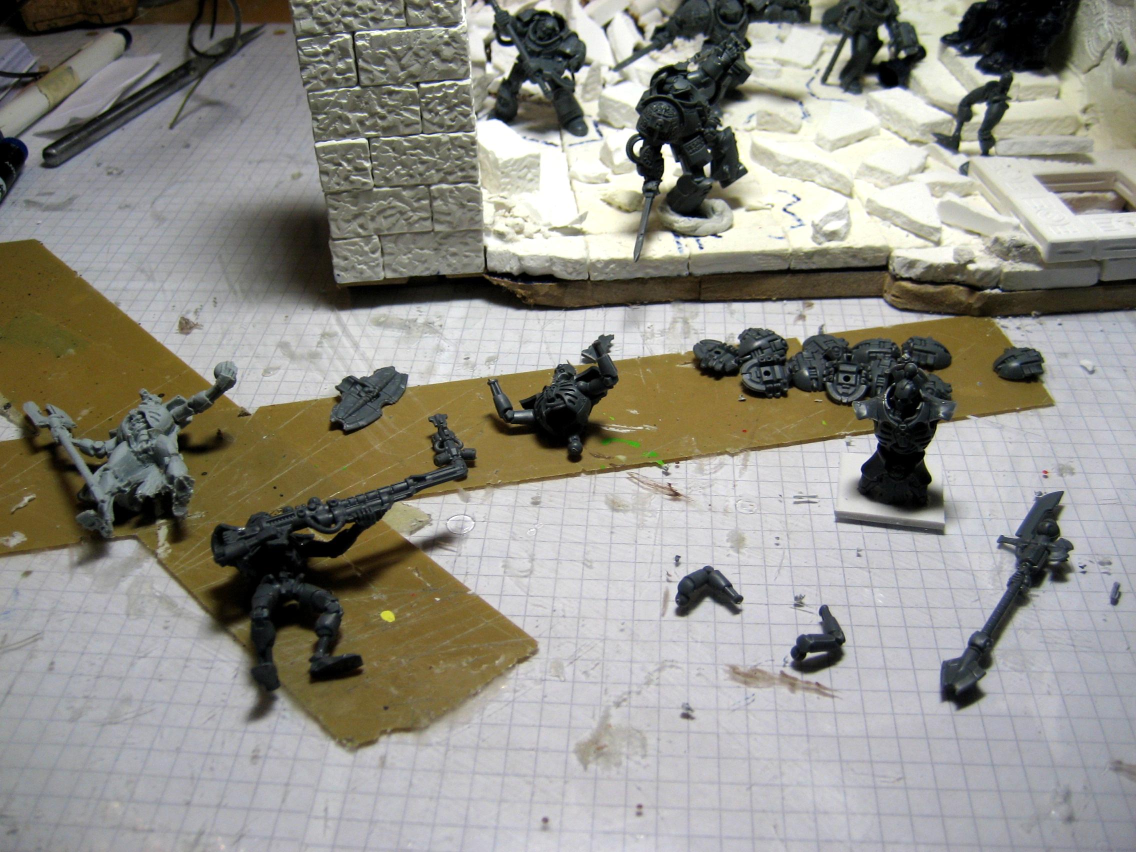 WIP pile