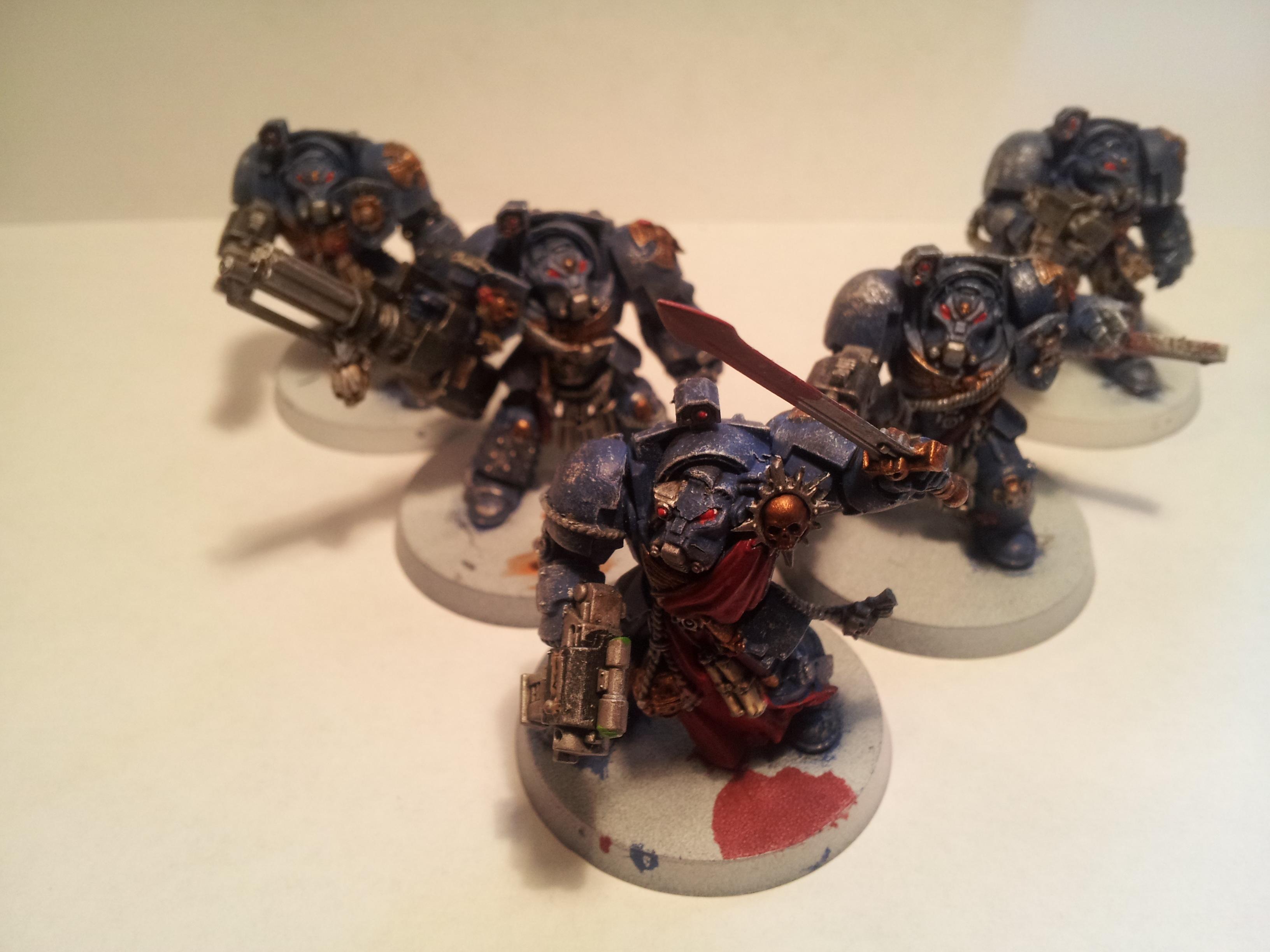 Crimson Fists, Terminator Armor, Warhammer 40,000