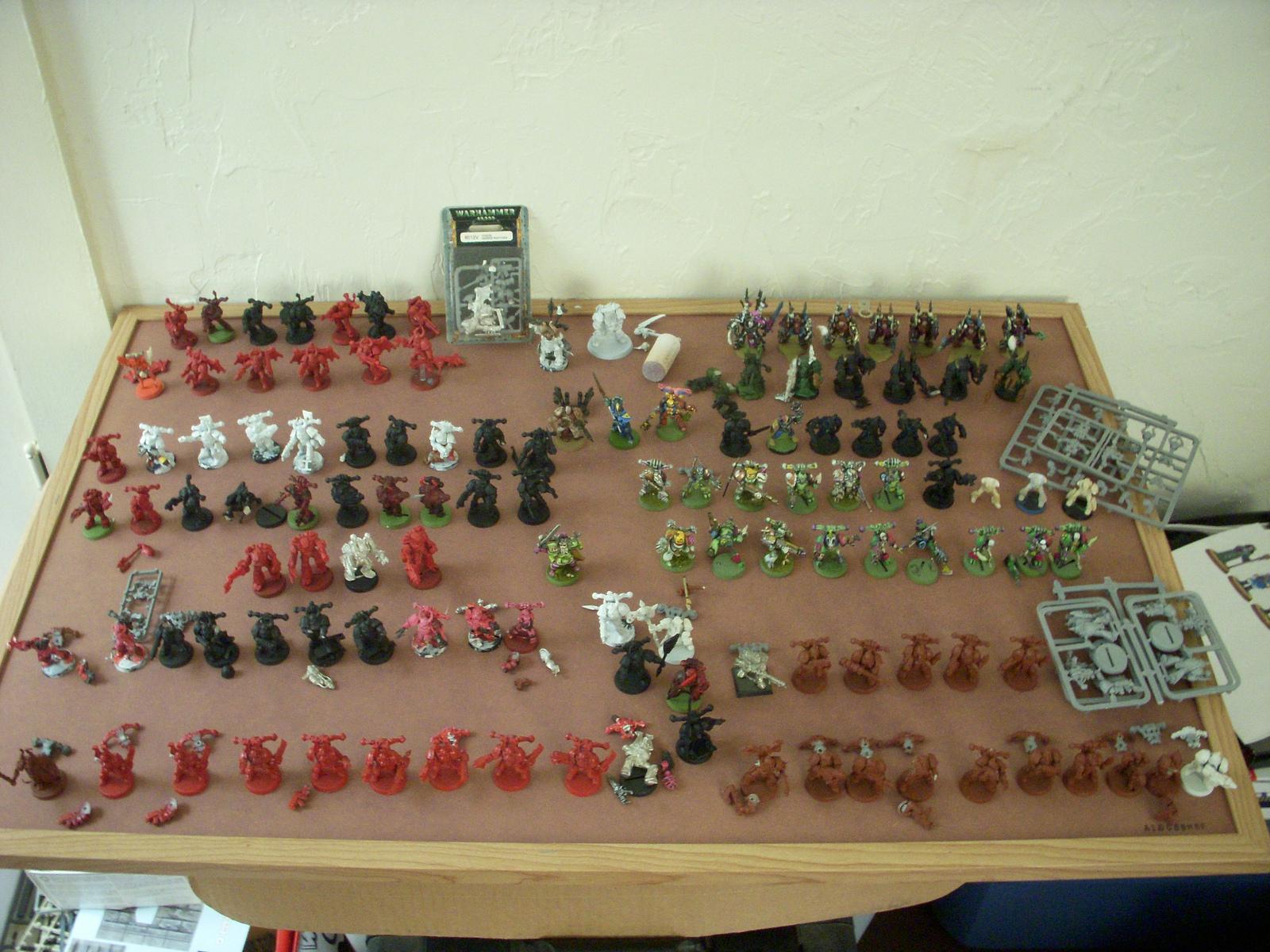 Chaos, Chaos Space Marines, Conversion, Space Marines, Work In Progress