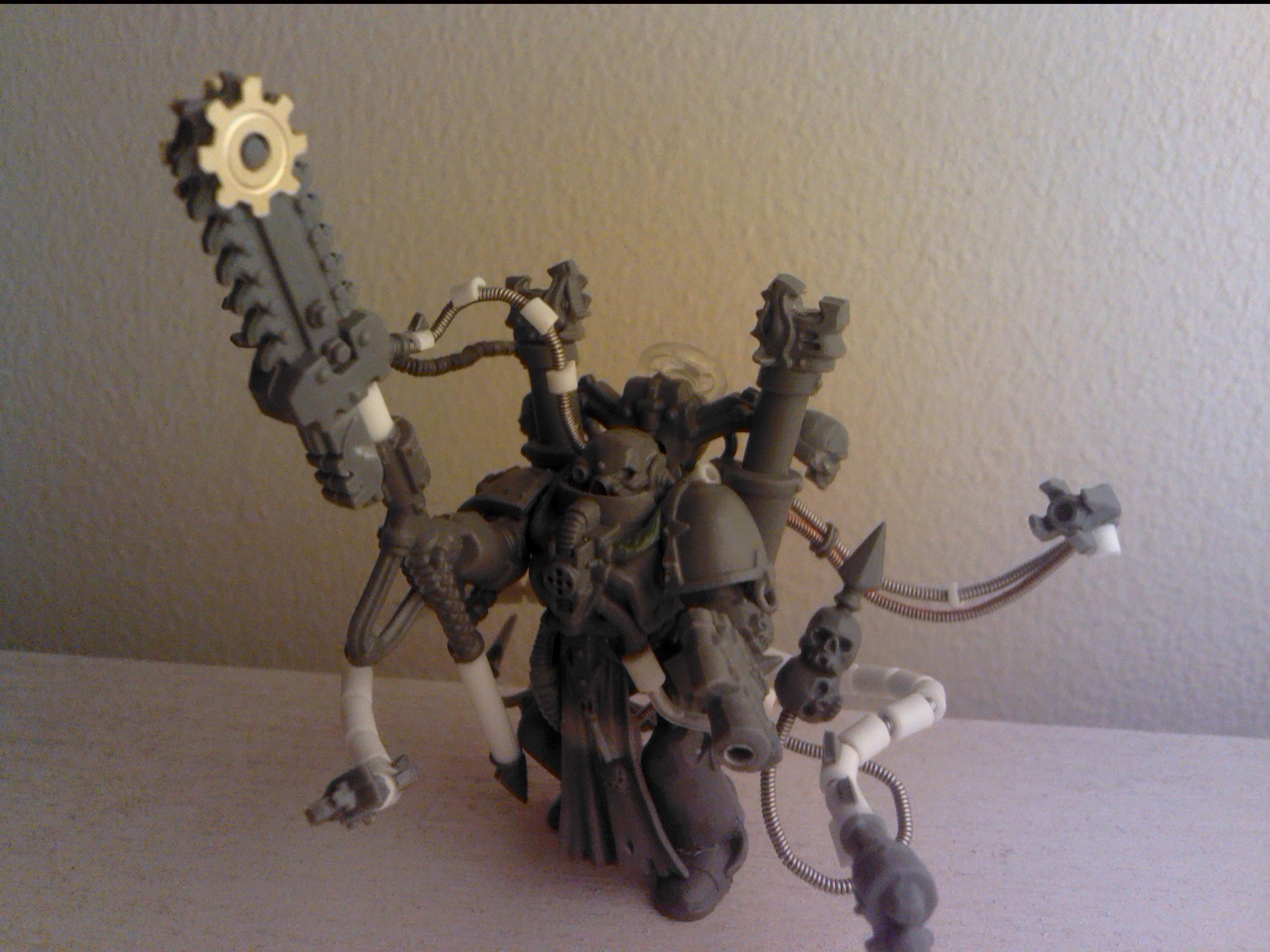 Admech, Chaos, Conversion, Dark Mechanicus, Iron Warriors, Plastic, Scratch Build, Tentacle, Warpsmith, Warsmith, Work In Progress