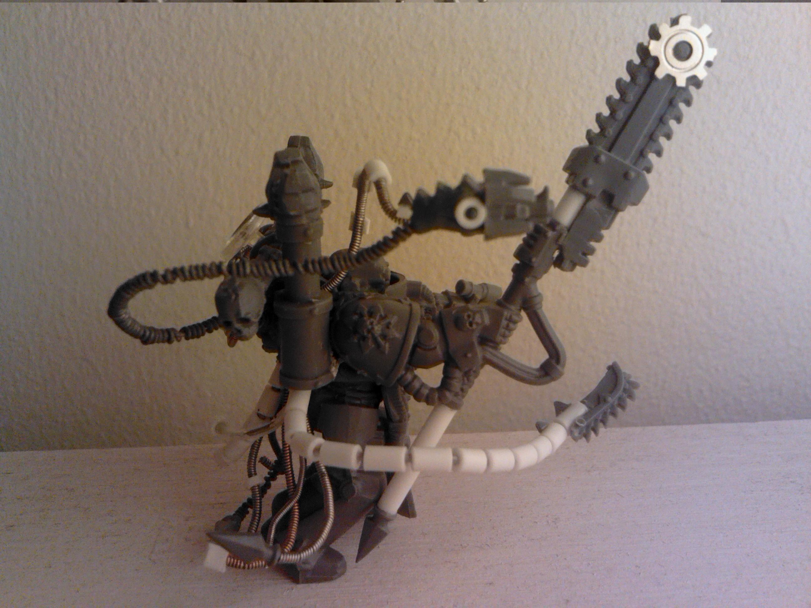 Admech, Chaos, Conversion, Dark Mechanicus, Iron Warriors, Plastic, Scratch Build, Tentacle, Warpsmith, Warsmith, Work In Progress
