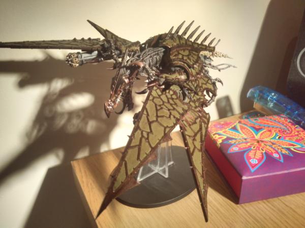 Nurgle Commands' WIP of Forgefiend and Heldrake :D (FORGEFIEND UPDATE ...